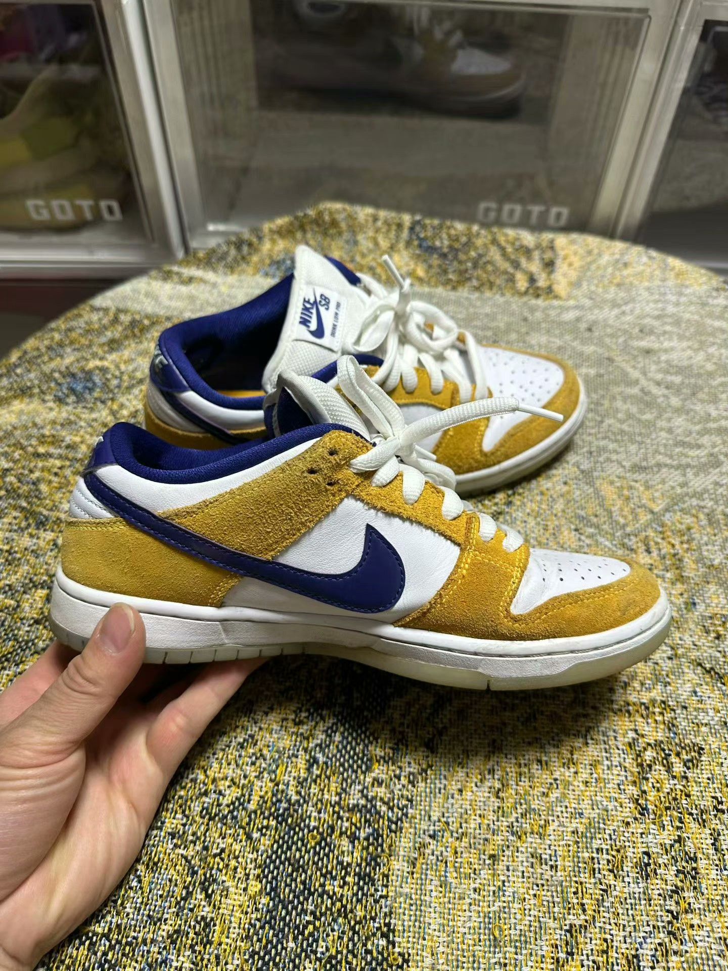 Nike Nike DUNK Purple Lowtop Sneakers 40 Men Size US 7.5 / EU 40-41 - 4 Thumbnail