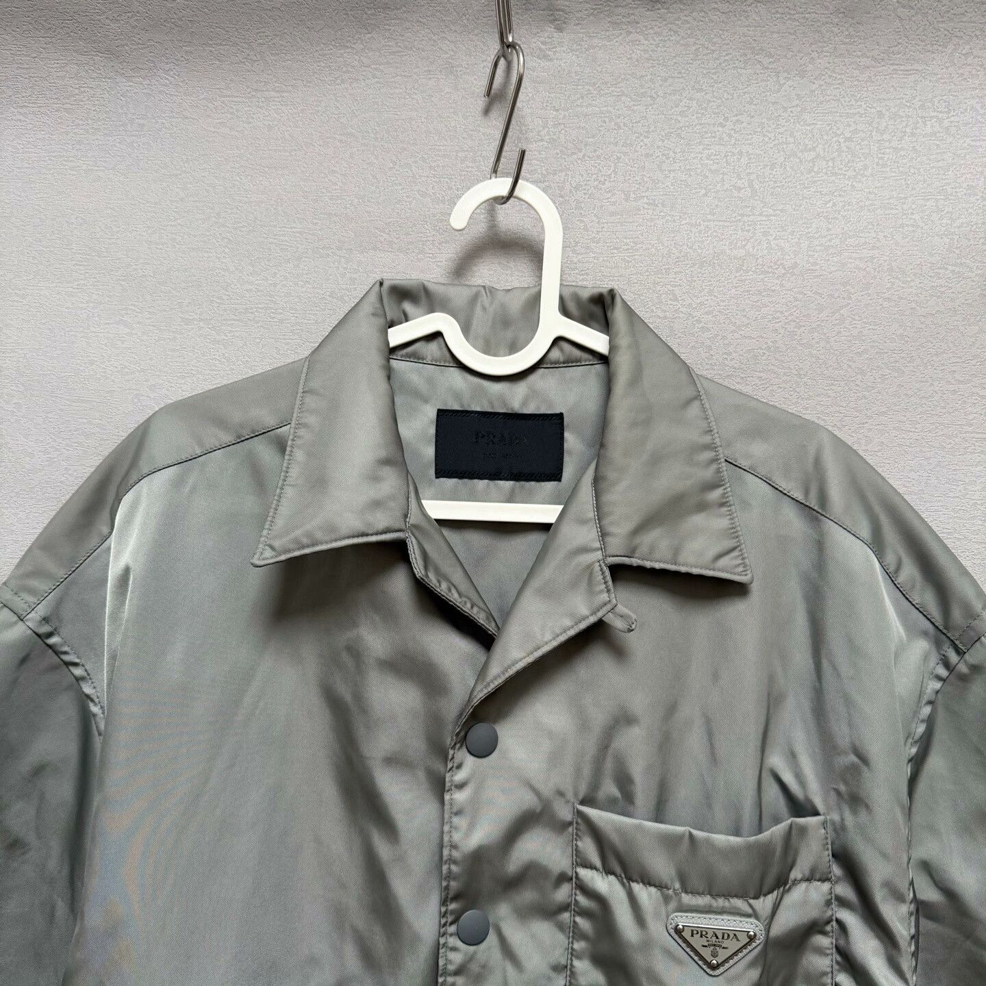 Prada Prada Retro Gray Shirt M Men Size US M / EU 48-50 / 2 - 3 Thumbnail