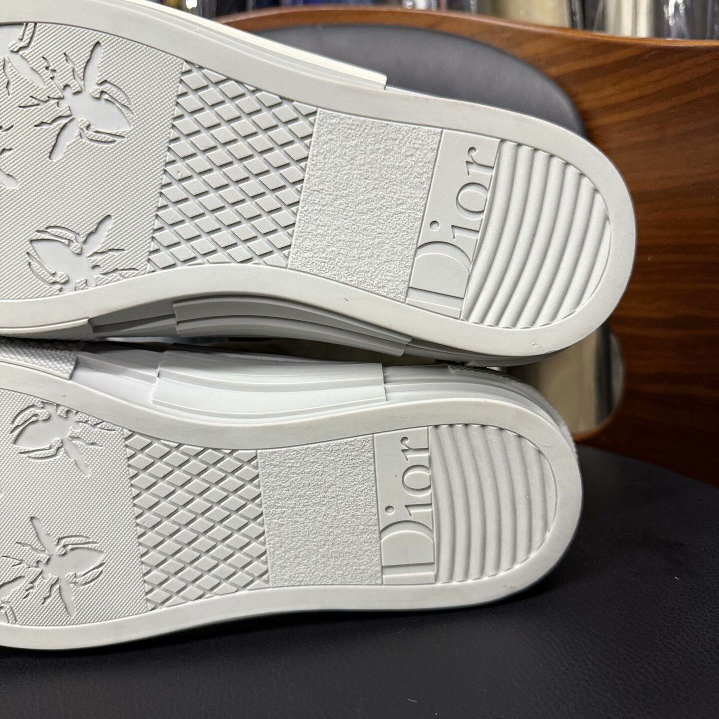 Dior Dior Gray Hitop Sneakers 23 Women Size US 8 / IT 38 - 9 Thumbnail