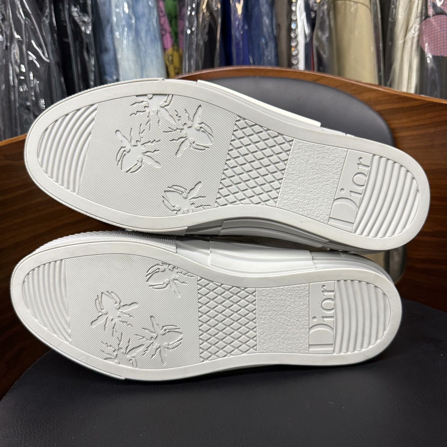 Dior Dior Gray Hitop Sneakers 23 Women Size US 8 / IT 38 - 8 Thumbnail