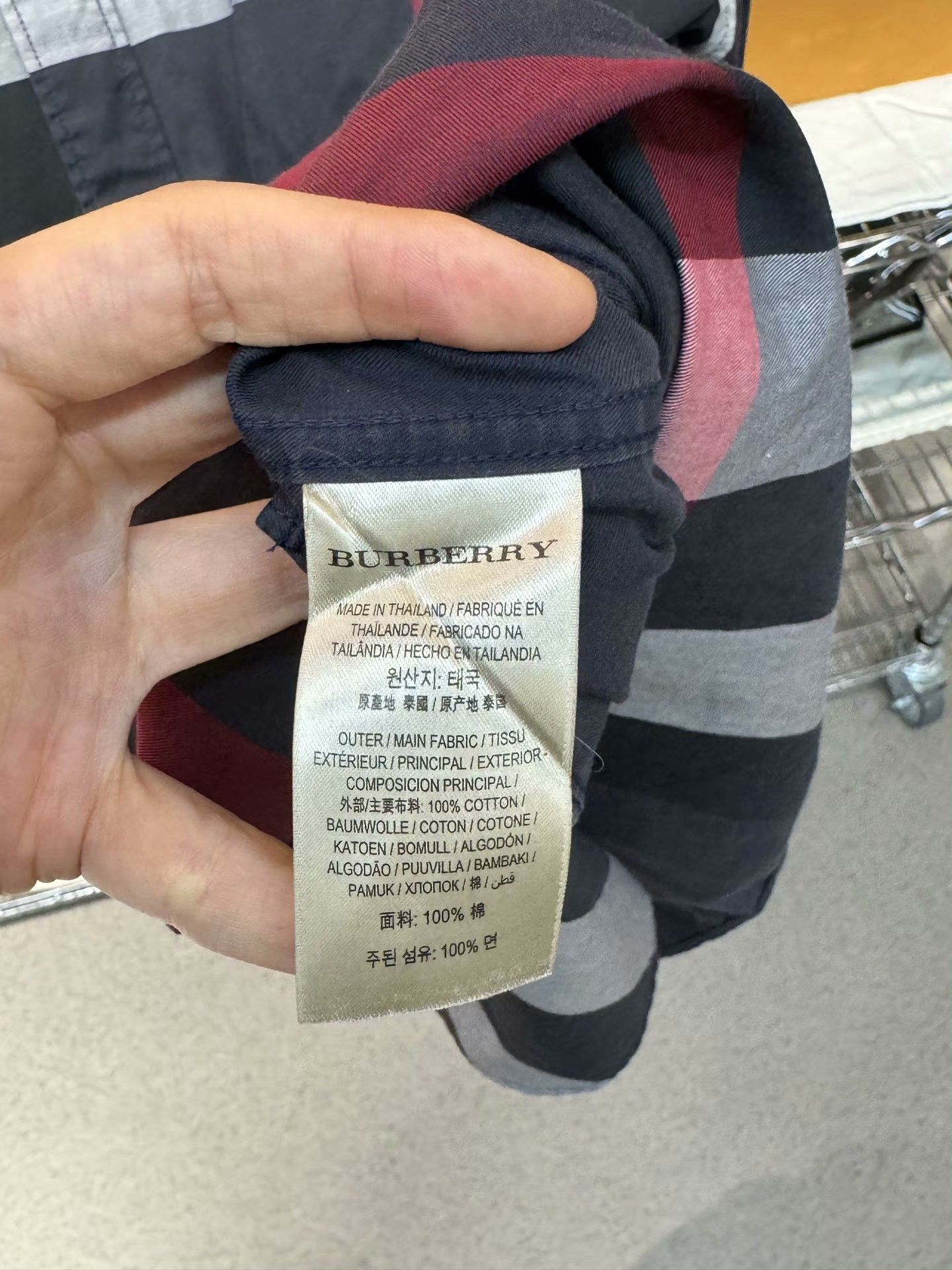 Burberry Burberry Plaid Shirt M Men Size US M / EU 48-50 / 2 - 4 Thumbnail