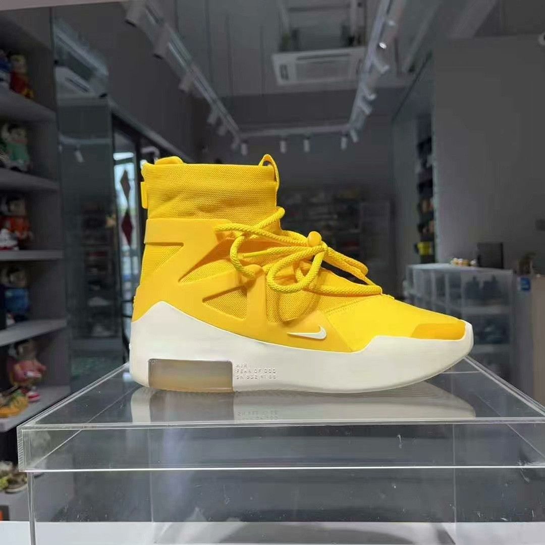 Nike Nike Limited Yellow Hitop Sneakers 40 Men Size US 7.5 / EU 40-41 - 3 Thumbnail