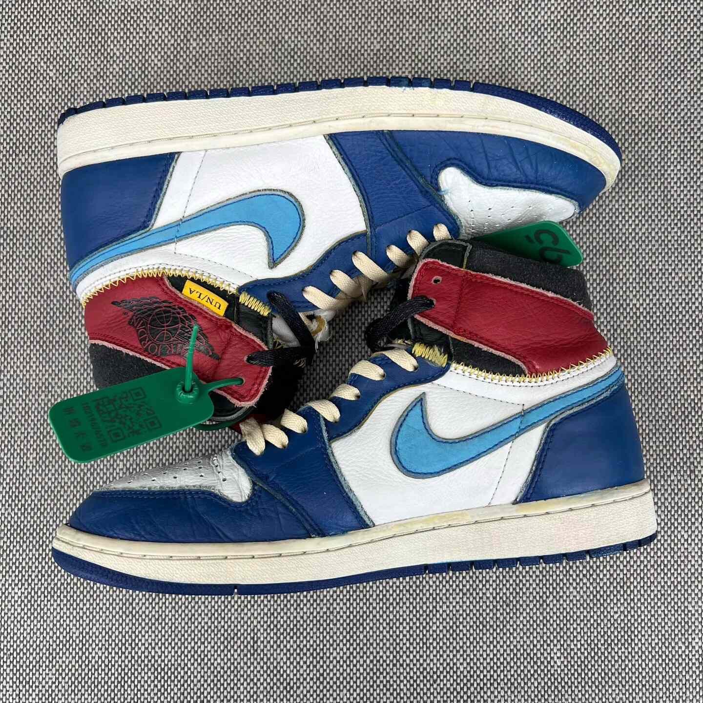 Nike Nike AJ1 Blue Lowtop Sneakers 42 Men Size US 9 / EU 42 - 2 Thumbnail
