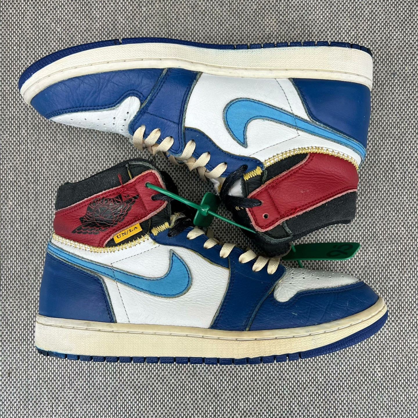 Nike Nike AJ1 Blue Lowtop Sneakers 42 Men Size US 9 / EU 42 - 3 Thumbnail