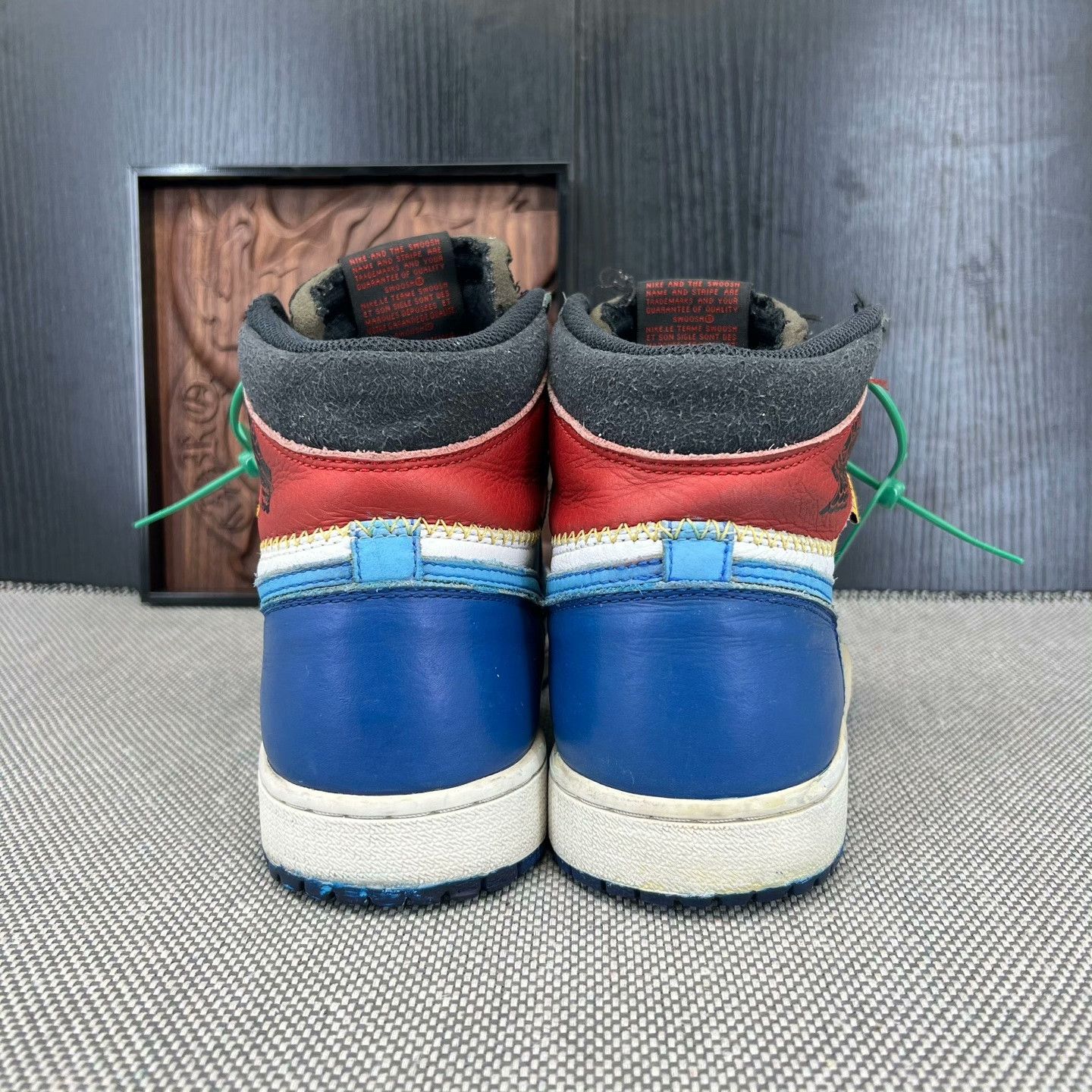 Nike Nike AJ1 Blue Lowtop Sneakers 42 Men Size US 9 / EU 42 - 5 Thumbnail