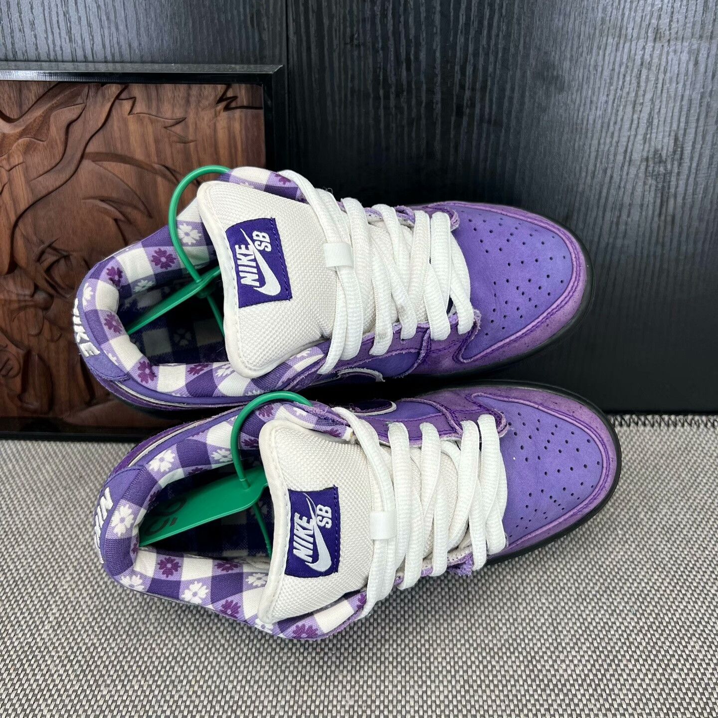 Nike Nike DUNK Purple Lowtop Sneakers 36 Men Size US 5 / EU 37 - 5 Thumbnail