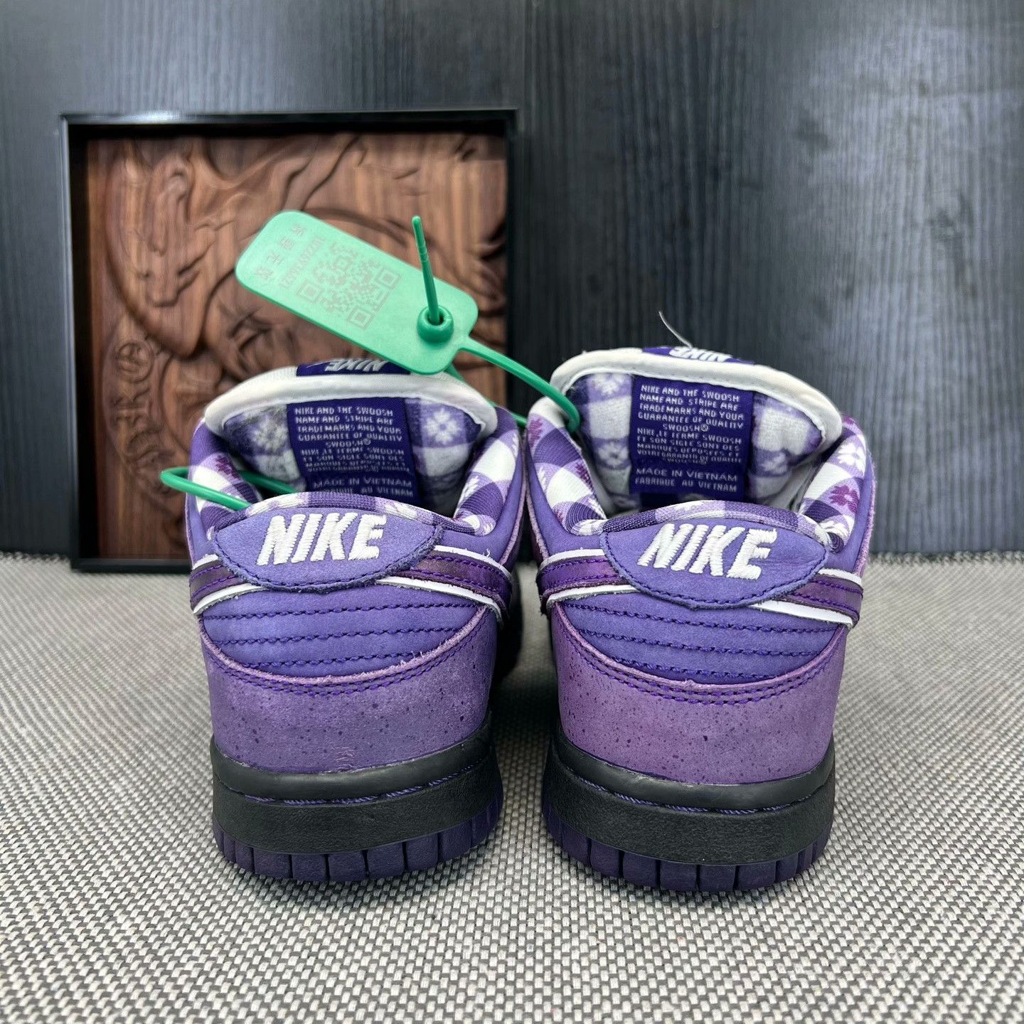 Nike Nike DUNK Purple Lowtop Sneakers 36 Men Size US 5 / EU 37 - 6 Thumbnail