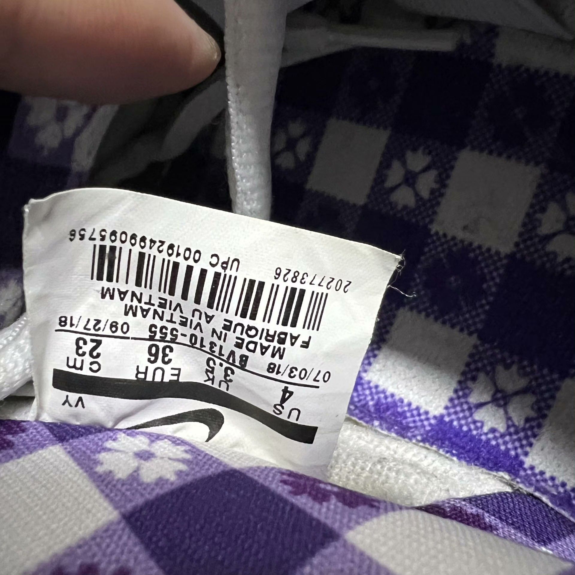 Nike Nike DUNK Purple Lowtop Sneakers 36 Men Size US 5 / EU 37 - 8 Thumbnail