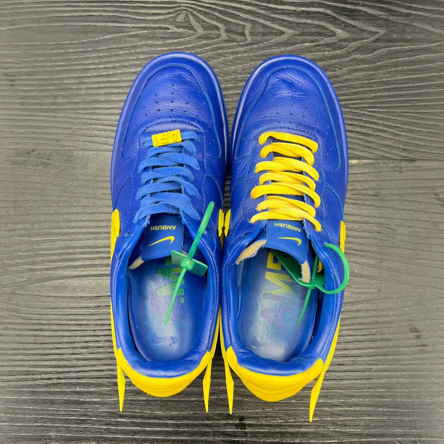 Nike Ambush AF1 Yellow Lowtop Sneakers 43 Men Size US 10 / EU 43 - 7 Thumbnail