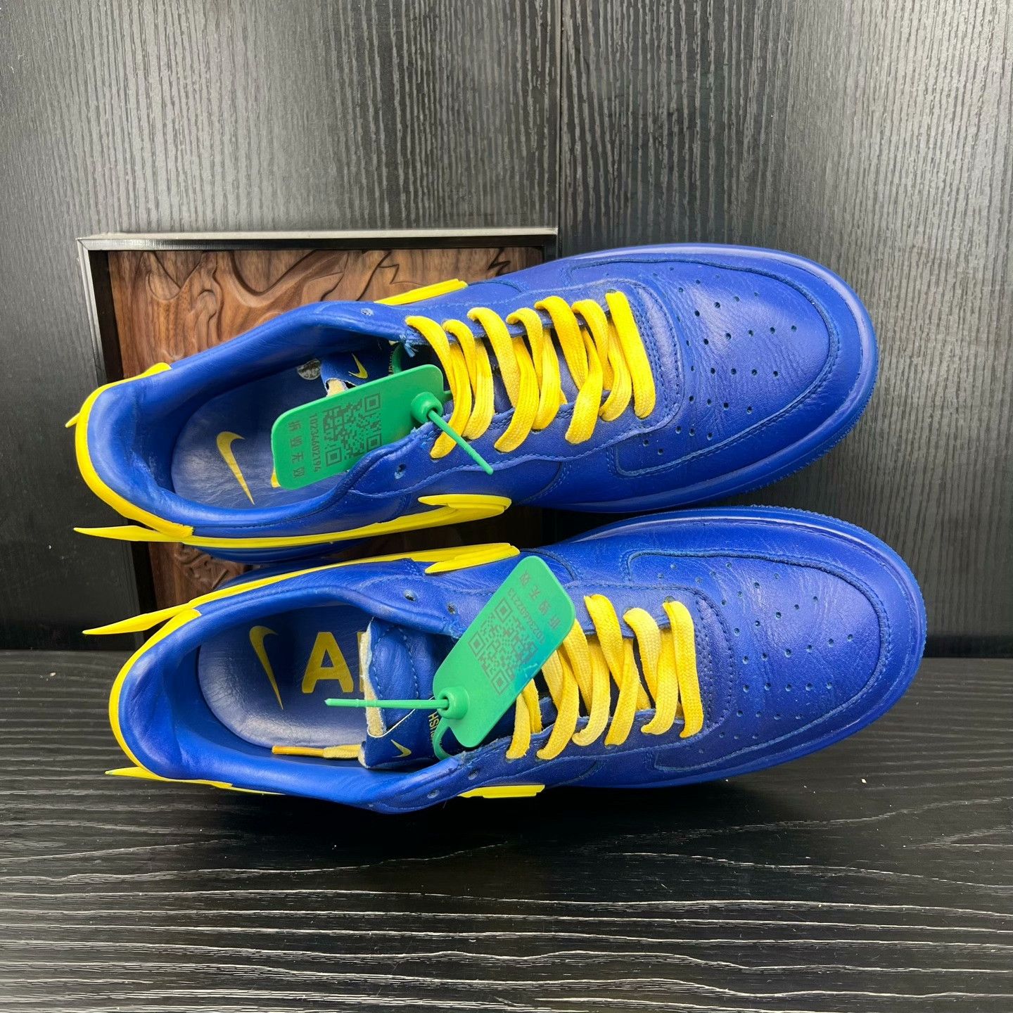 Nike Ambush AF1 Yellow Lowtop Sneakers 42 Men Size US 9 / EU 42 - 7 Thumbnail