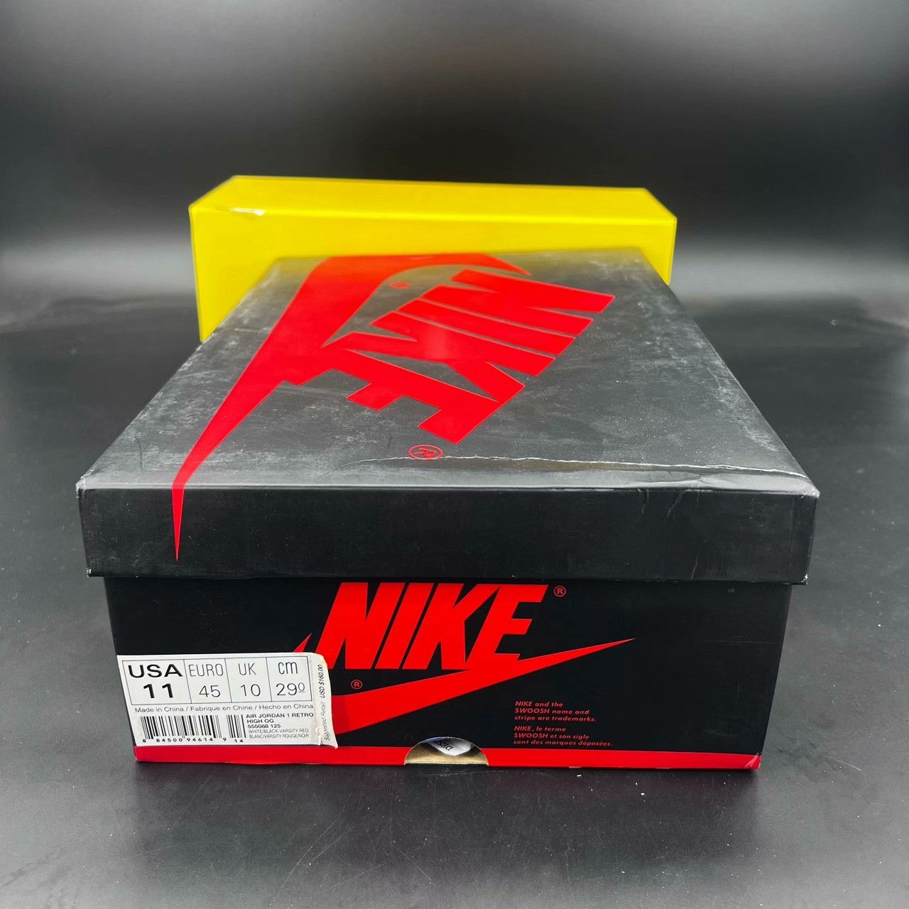 Nike Nike AJ1 Black Lowtop Sneakers 45 Men Size US 11.5 / EU 44-45 - 8 Thumbnail