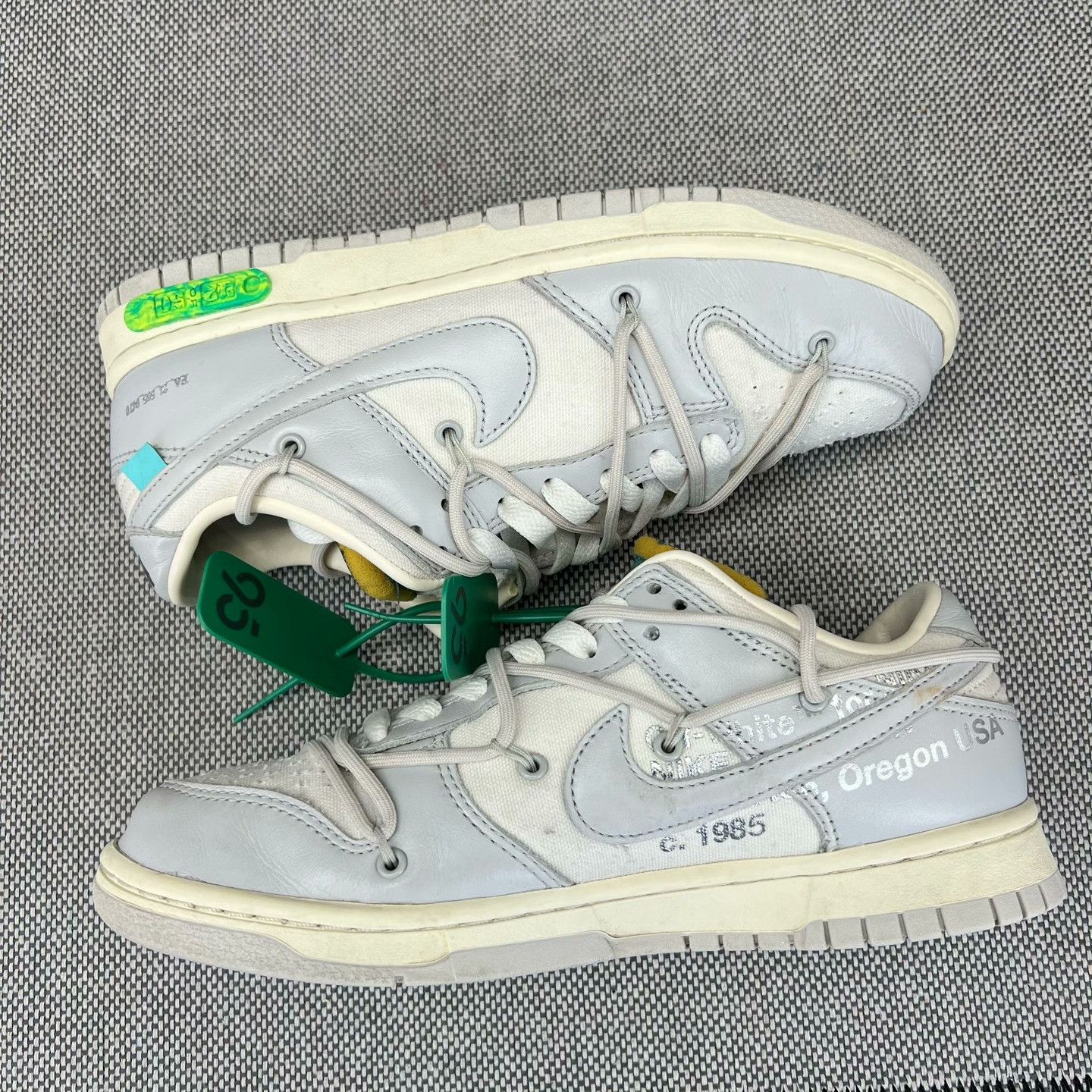 Off-White Off-White DUNK White Lowtop Sneakers 42 Men Size US 9 / EU 42 - 2 Thumbnail