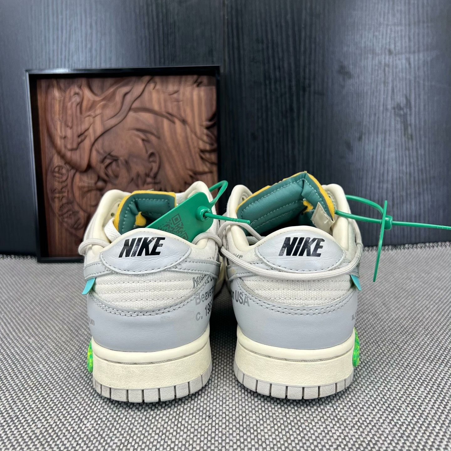Off-White Off-White DUNK White Lowtop Sneakers 42 Men Size US 9 / EU 42 - 6 Thumbnail