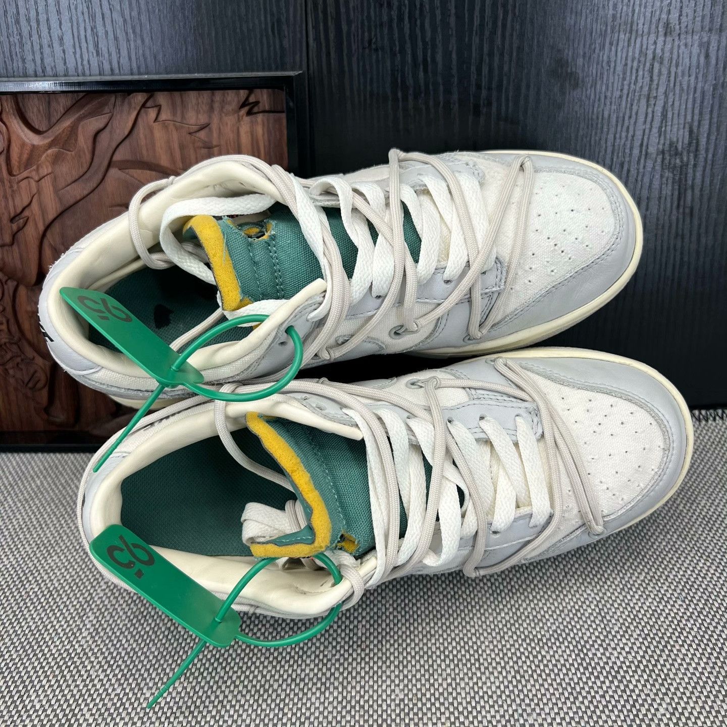 Off-White Off-White DUNK White Lowtop Sneakers 42 Men Size US 9 / EU 42 - 5 Thumbnail