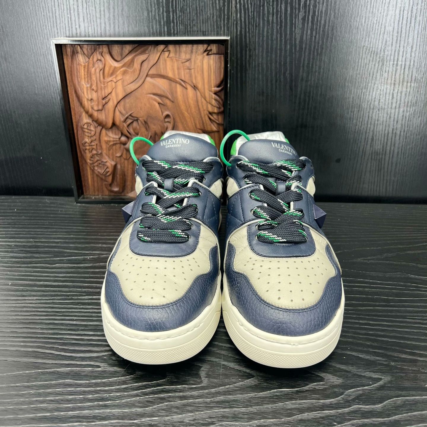 Valentino Valentino Blue Lowtop Sneakers 41 Men Size US 8.5 / EU 41-42 - 4 Thumbnail
