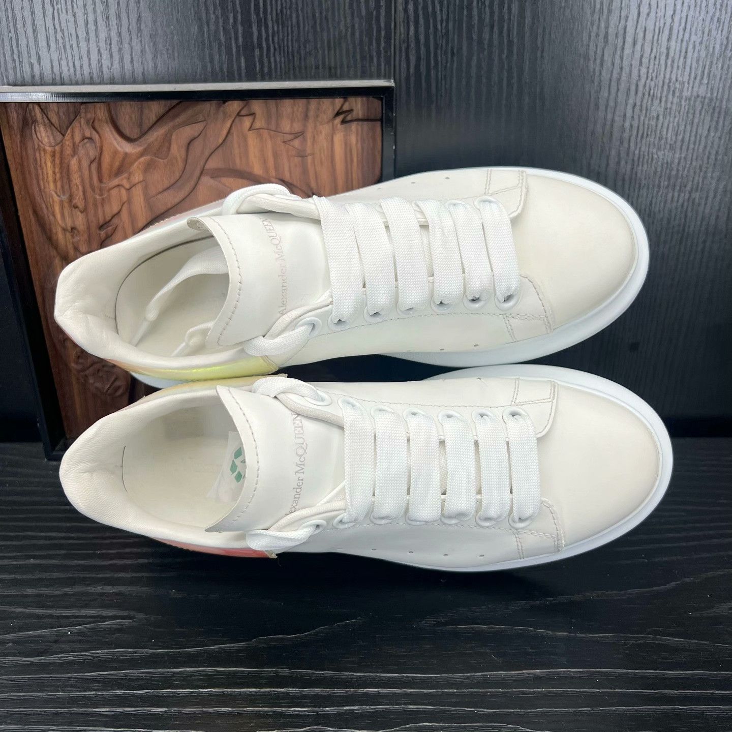 Alexander McQueen Alexander McQueen Laser Lowtop Sneakers 36 Women Size US 6 / IT 36 - 7 Thumbnail