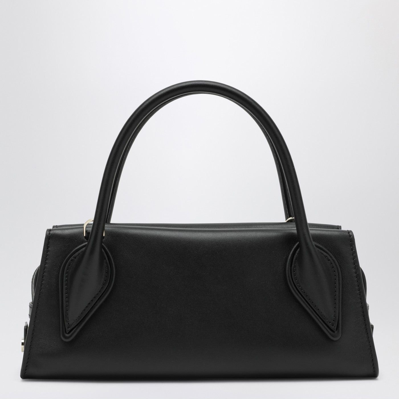 Christian Louboutin Christian Louboutin Venus Crossbody Bag In Black Calf Leather Size ONE SIZE - 2 Thumbnail
