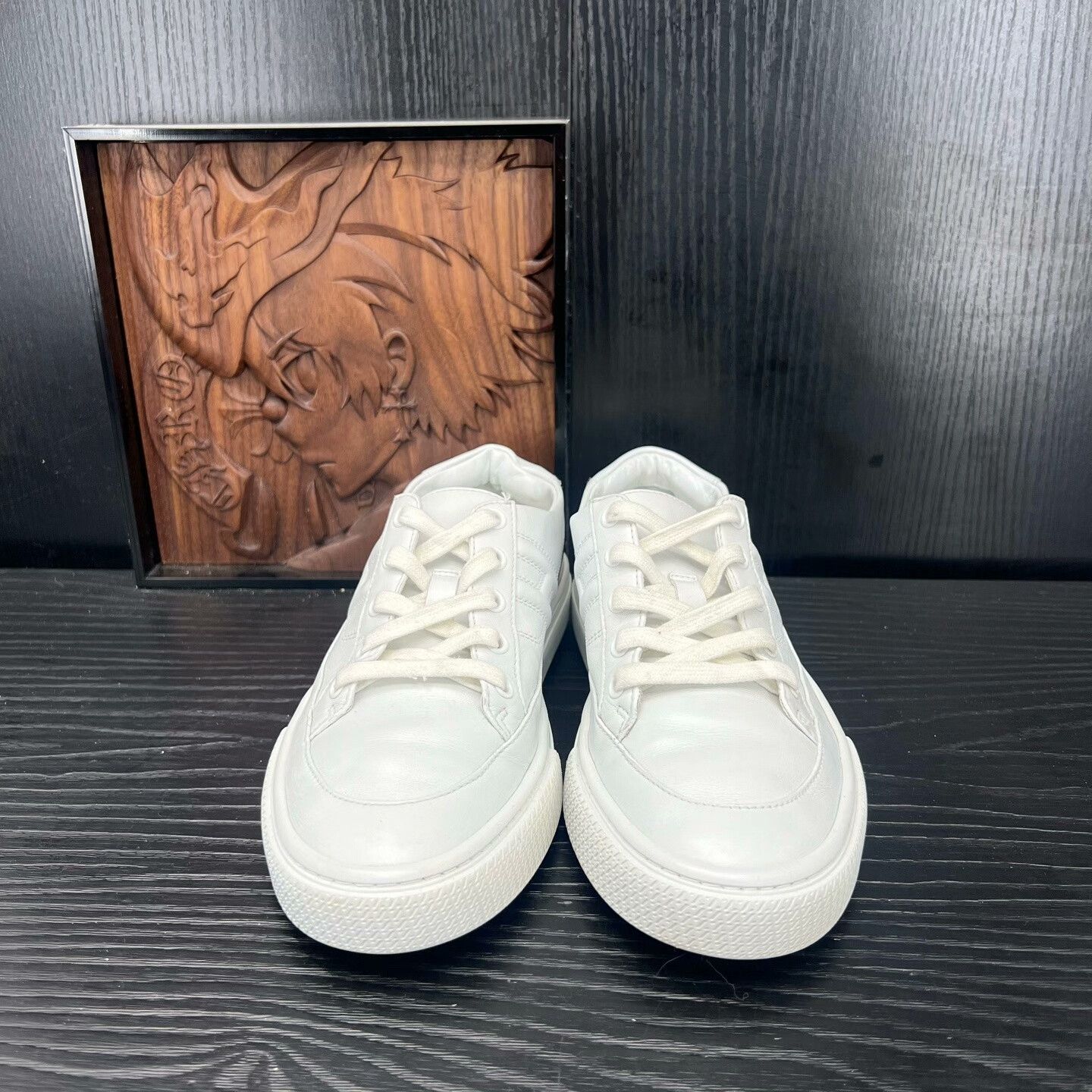 Hermes Hermes White Lowtop Sneakers 37 Women Size US 6.5 / IT 36.5 - 4 Thumbnail