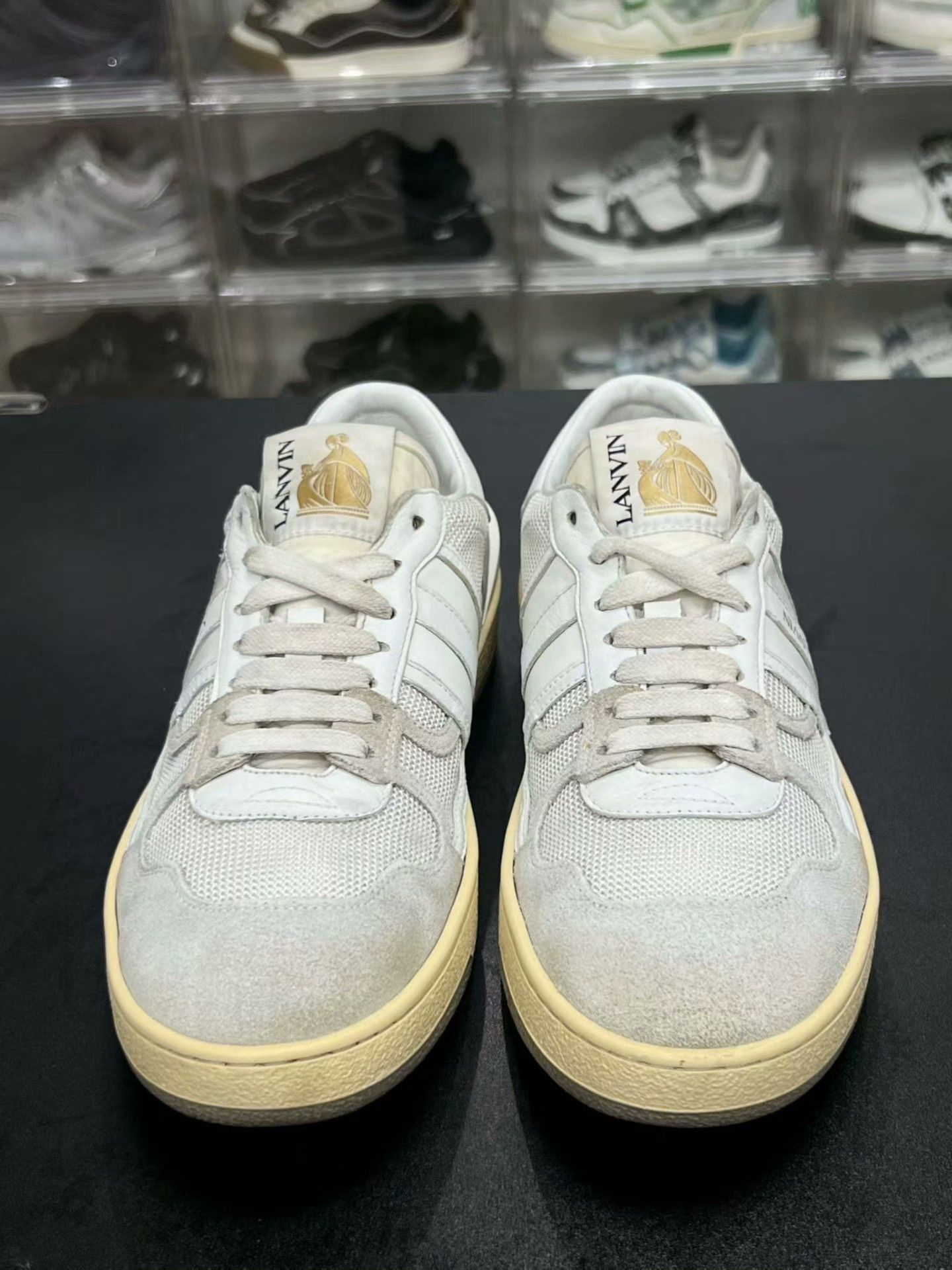 Lanvin Lanvin White Lowtop Sneakers 39 Men Size US 6.5 / EU 39-40 - 2 Thumbnail