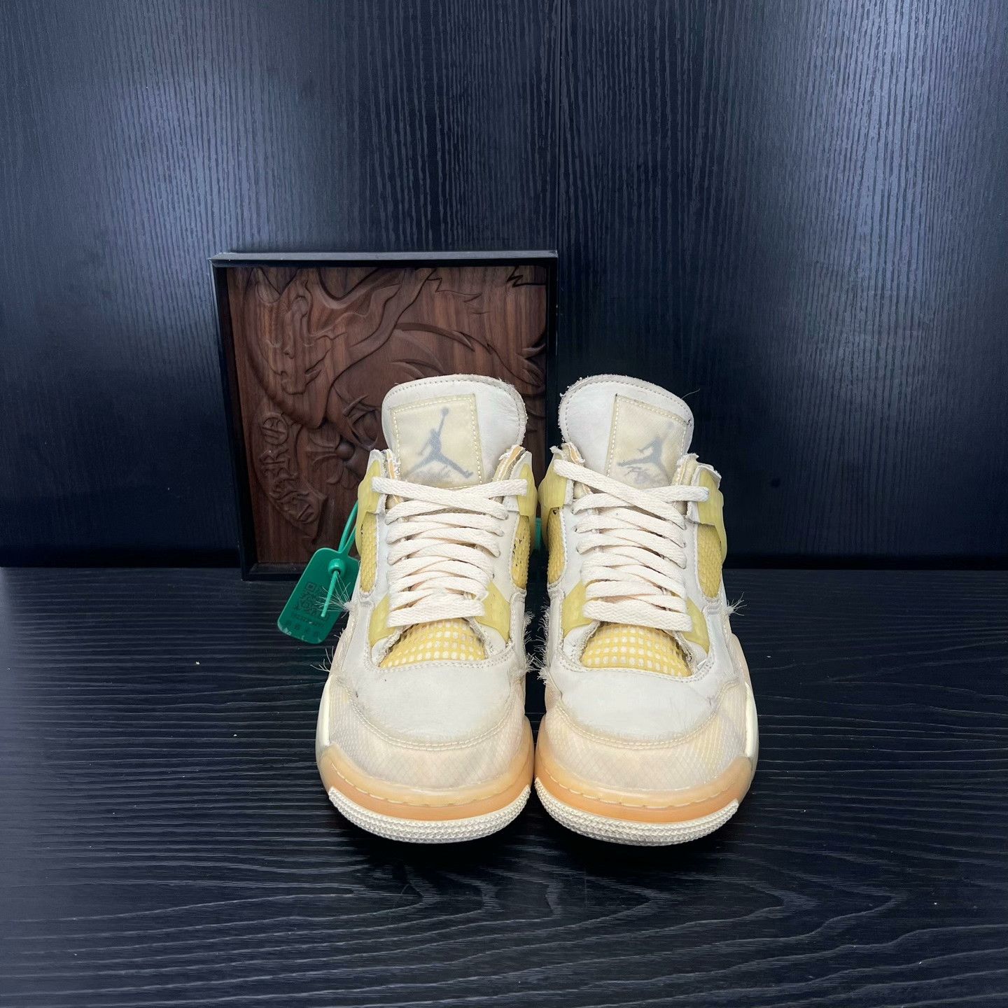 Nike Nike AJ4 White Lowtop Sneakers 42 Men Size US 9 / EU 42 - 4 Thumbnail