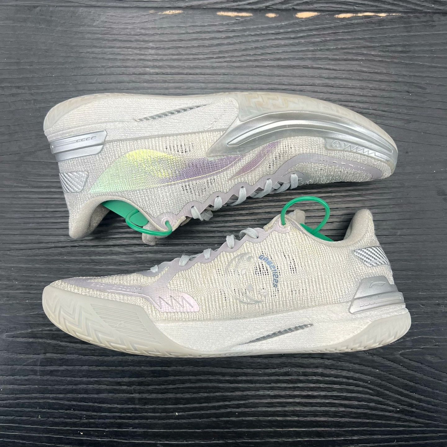 Li-Ning Li-Ning Silver Lowtop Sneakers 42 Men Size US 9 / EU 42 - 3 Thumbnail