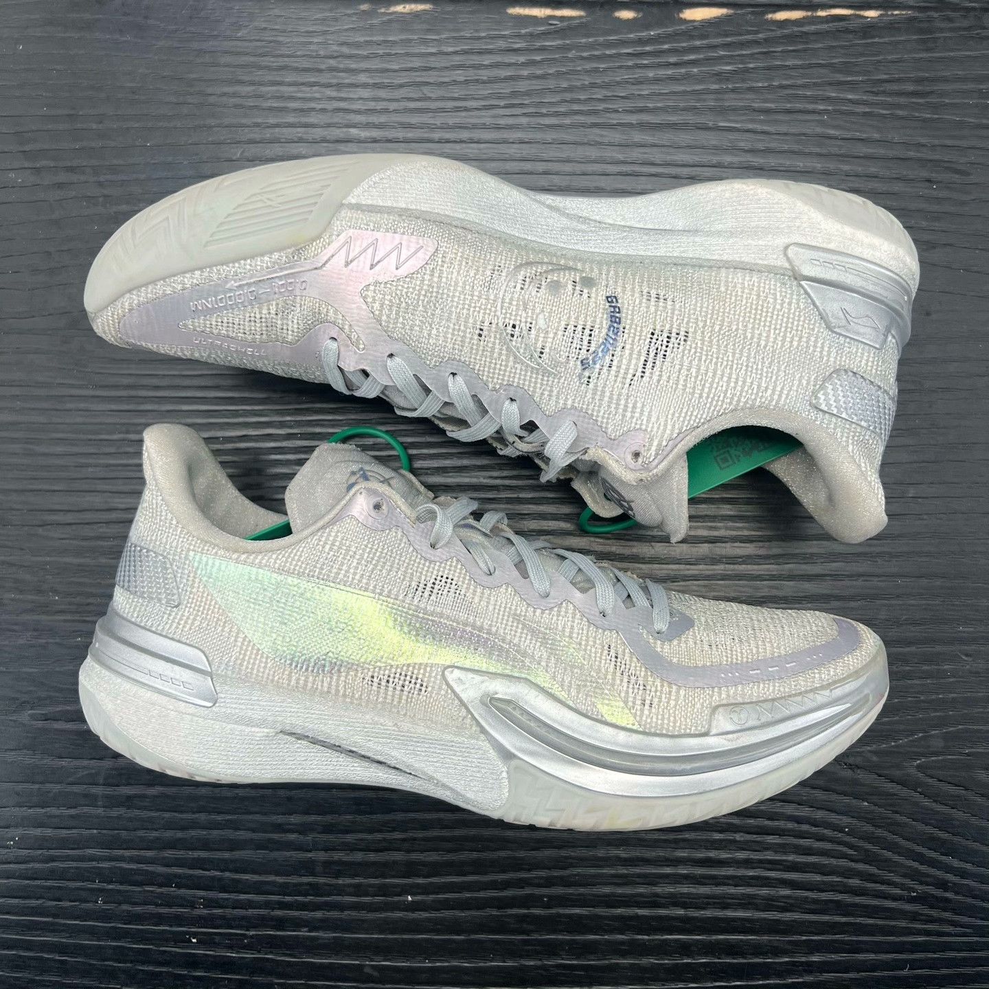 Li-Ning Li-Ning Silver Lowtop Sneakers 42 Men Size US 9 / EU 42 - 7 Thumbnail
