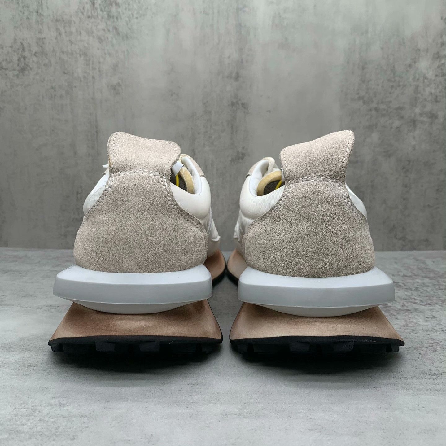 Lanvin Lanvin Distressed White Lowtop Sneakers 45 Men Size US 11.5 / EU 44-45 - 5 Thumbnail