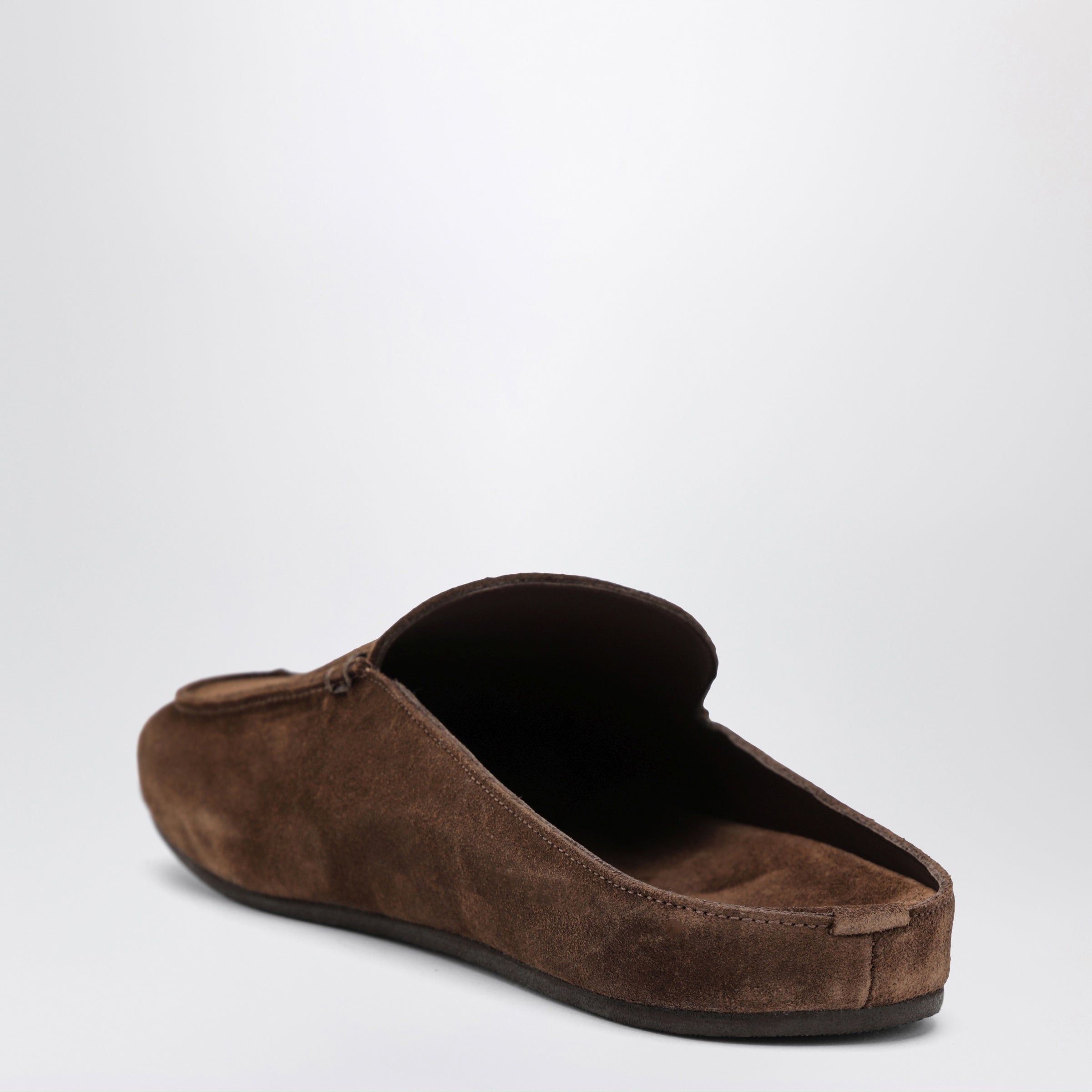 VINNY's Vinny's Donnie Mules In Brown Suede Leather Size US 10 / EU 43 - 2 Thumbnail