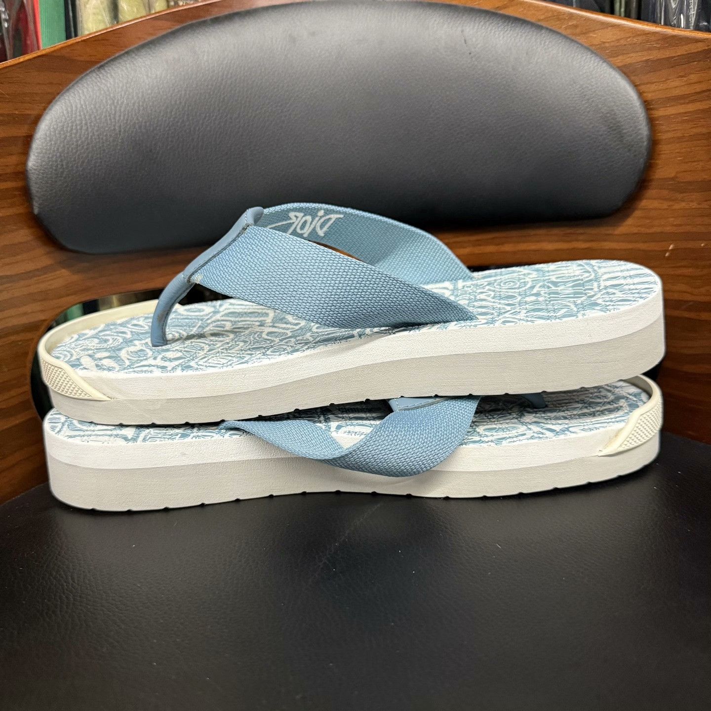 Dior Dior Collab Blue Sandals 41 Men Size US 8.5 / EU 41-42 - 7 Thumbnail