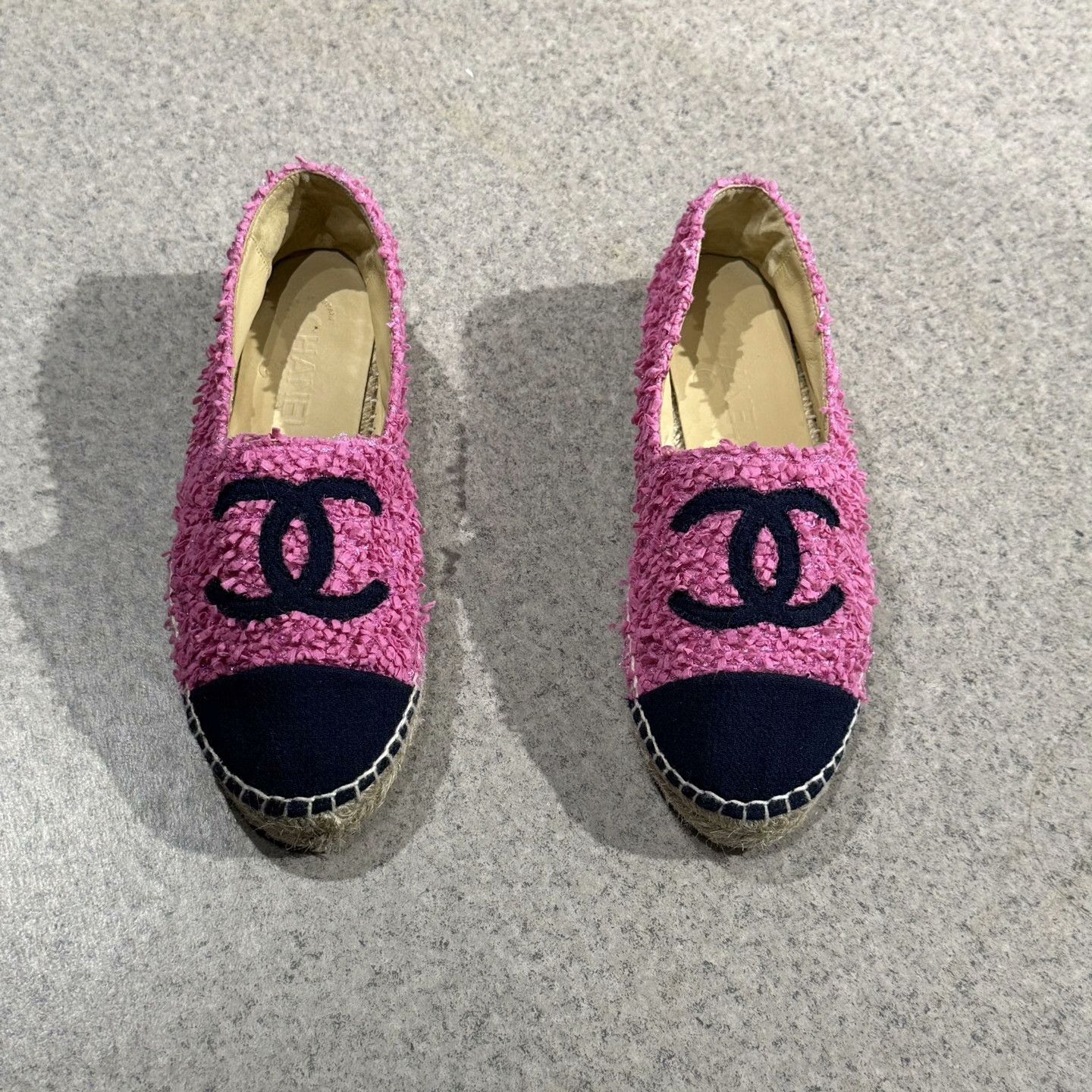 Chanel Chanel Pink Lowtop Sneakers 37 Women Size US 6.5 / IT 36.5 - 5 Thumbnail