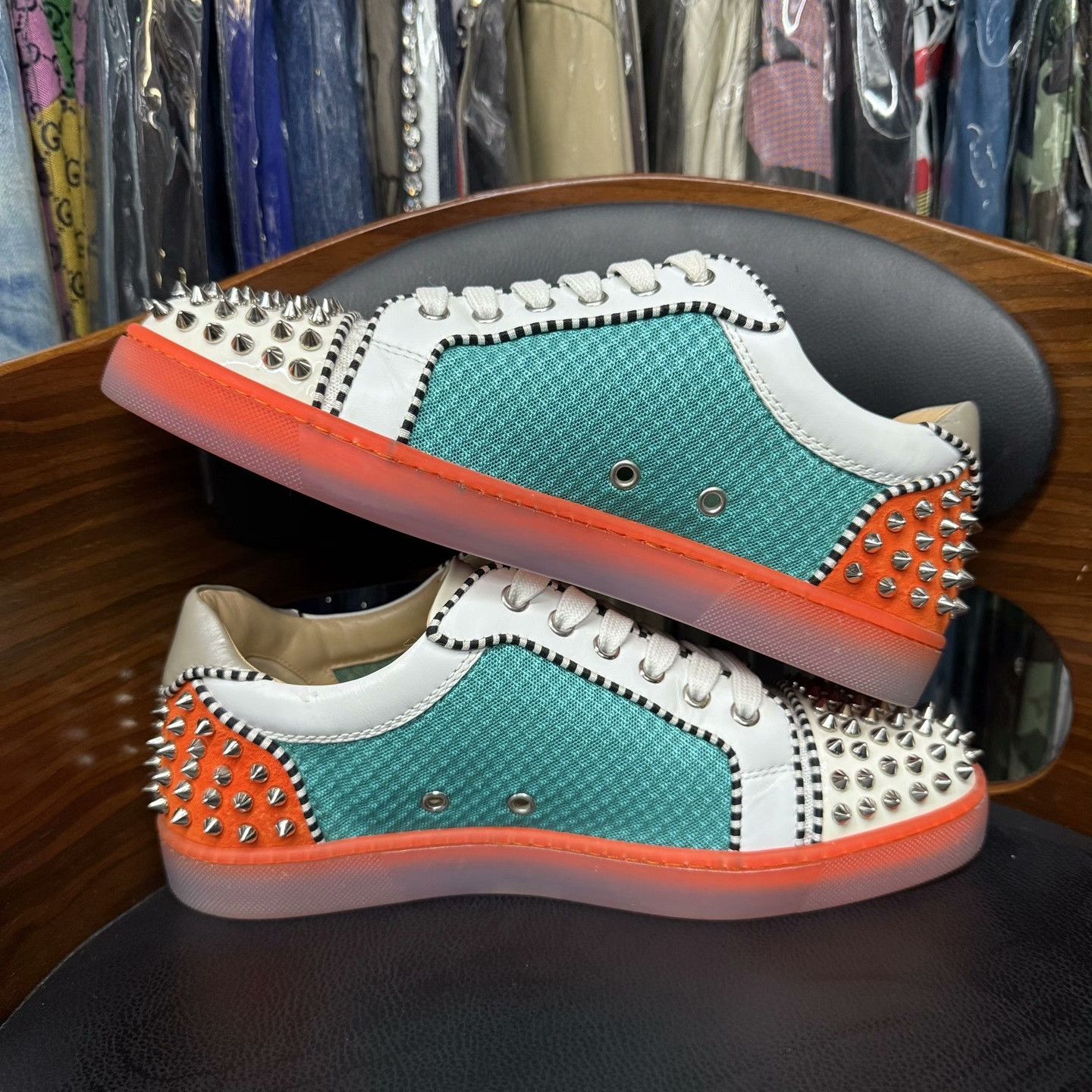 Louis Vuitton Louis Vuitton Multi Lowtop Sneakers 40 Men Size US 7.5 / EU 40-41 - 7 Thumbnail