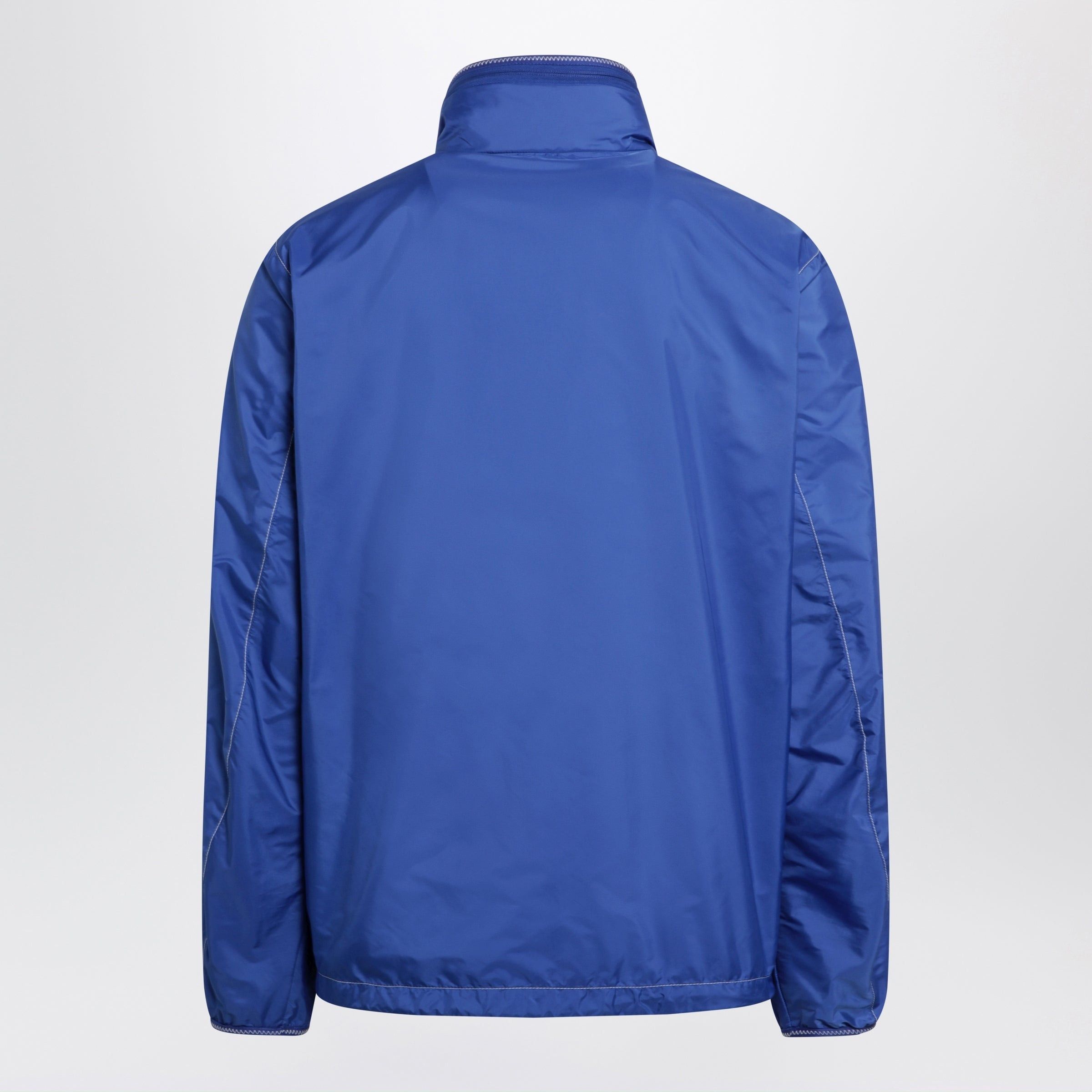 Moncler Moncler Arrakis Rainwear Jacket In Bright Blue With Removable Hood Size US L / EU 52-54 / 3 - 2 Thumbnail