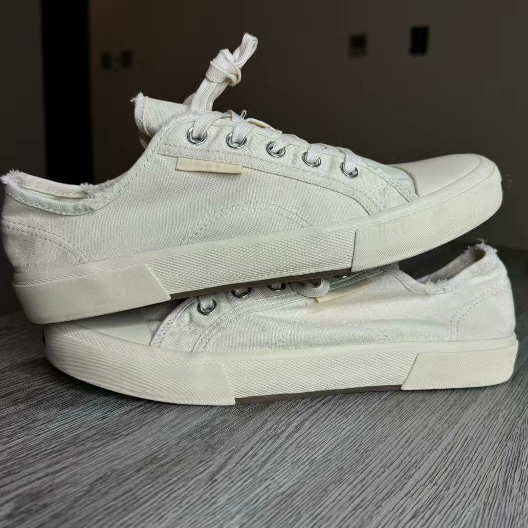 Balenciaga Balenciaga Canvas Lowtop Sneakers 41 Women Size US 10 / IT 40 - 4 Thumbnail