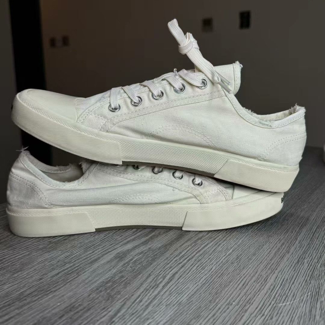 Balenciaga Balenciaga Canvas Lowtop Sneakers 41 Women Size US 10 / IT 40 - 5 Thumbnail