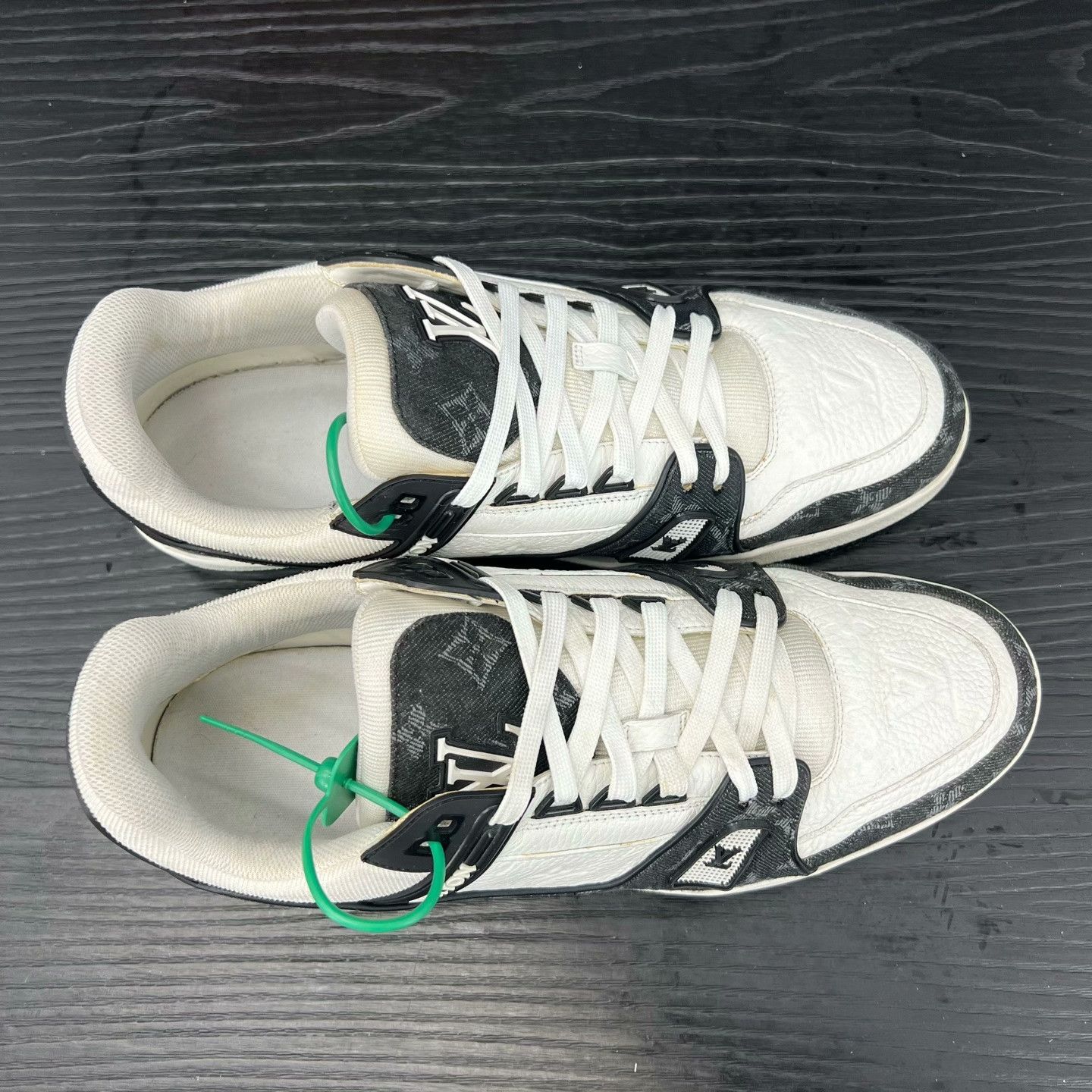 Louis Vuitton Louis Vuitton Training Denim Black Lowtop Sneakers 44 Men Size US 10.5 / EU 43-44 - 7 Thumbnail