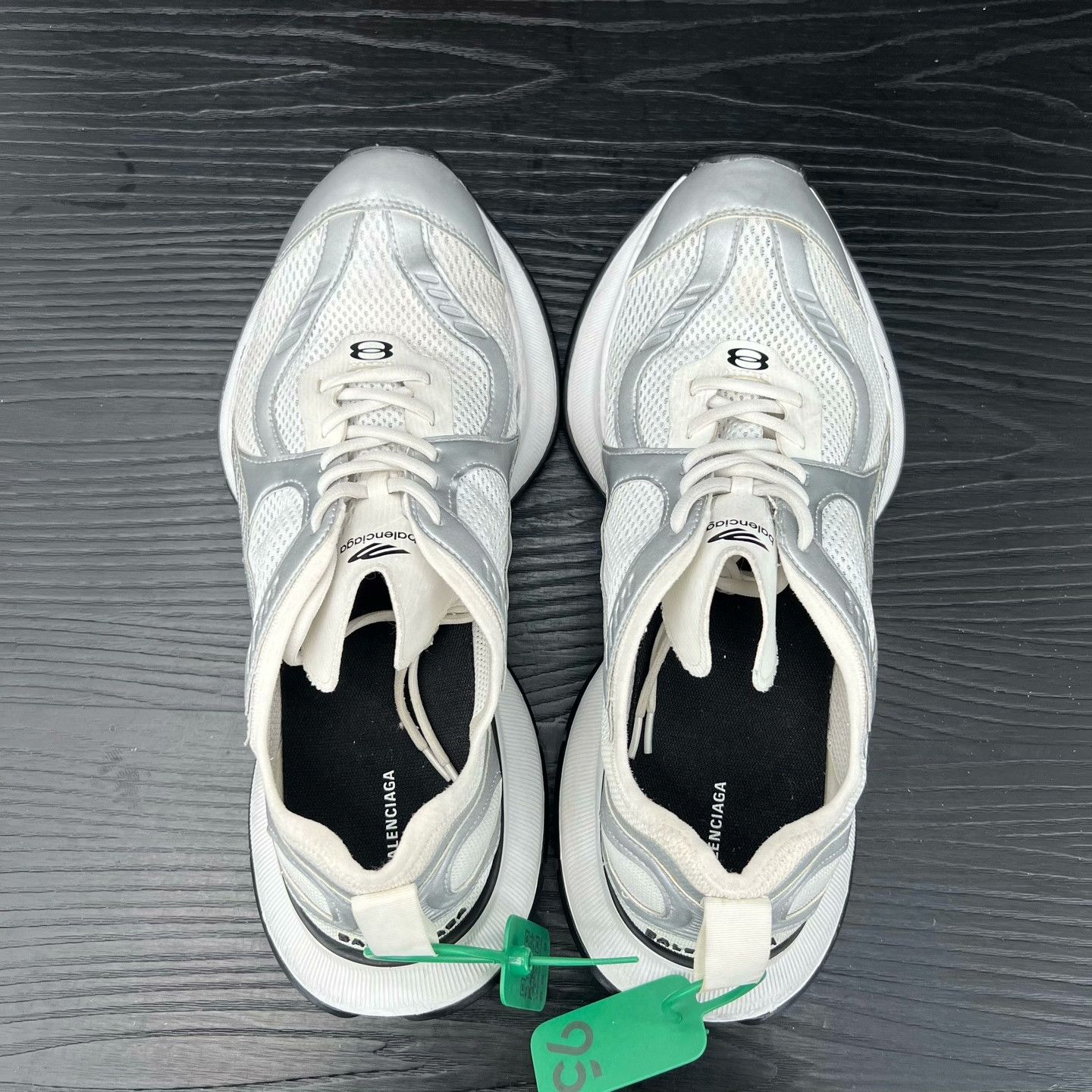 Balenciaga Balenciaga White Lowtop Sneakers 44 Men Size US 10.5 / EU 43-44 - 5 Thumbnail