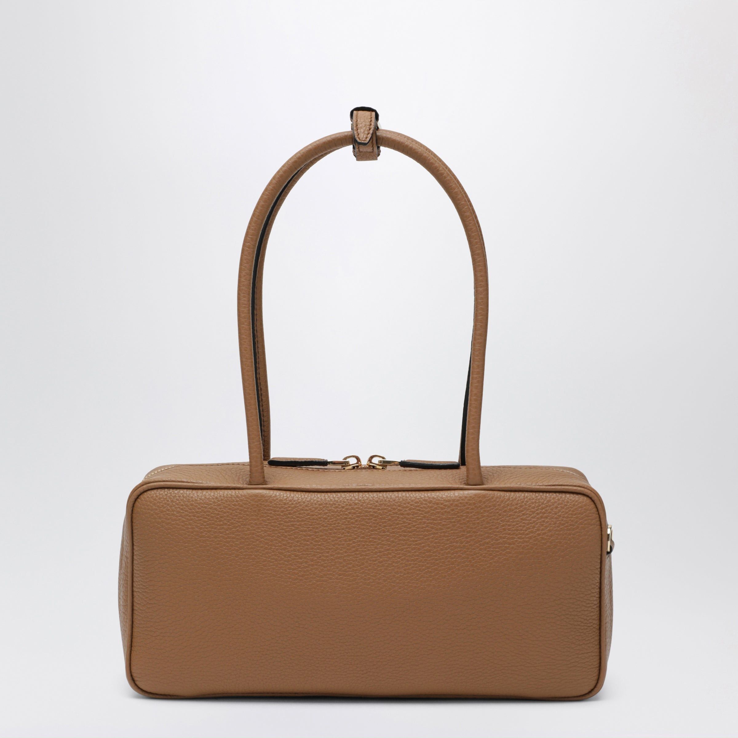 Prada Prada Medium Caramel-Colored Leather Top-Handle Bag Size ONE SIZE - 2 Thumbnail