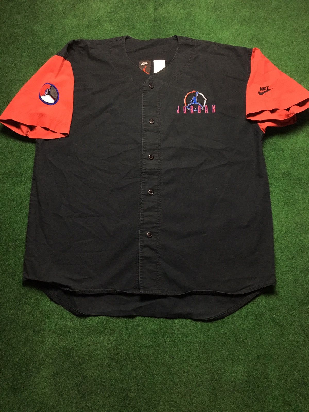 Nike Vintage Jordan Nike baseball jersey, Grailed