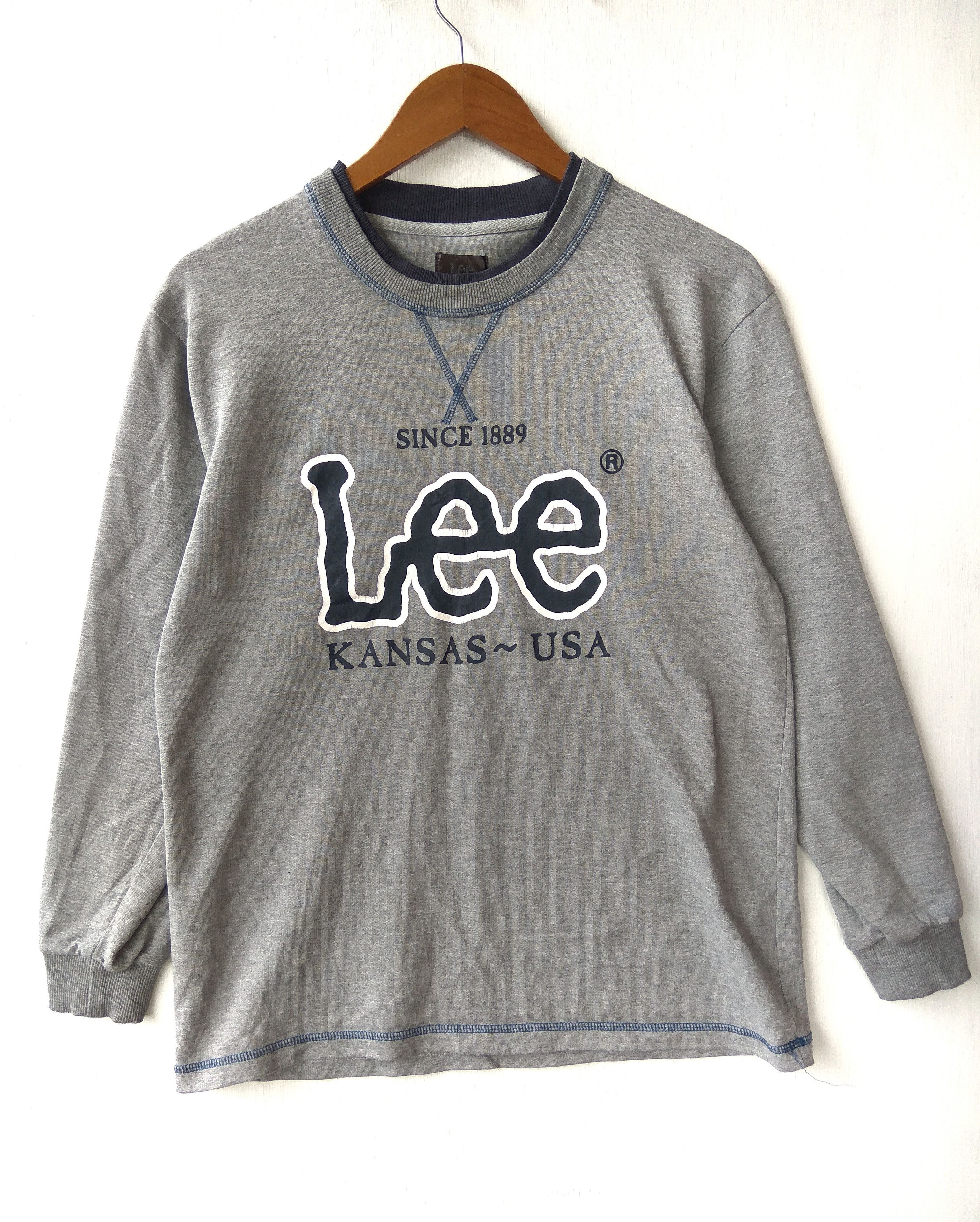 Lee Vintage LEE Sweatshirt spell out Size US M / EU 48-50 / 2 - 1 Thumbnail
