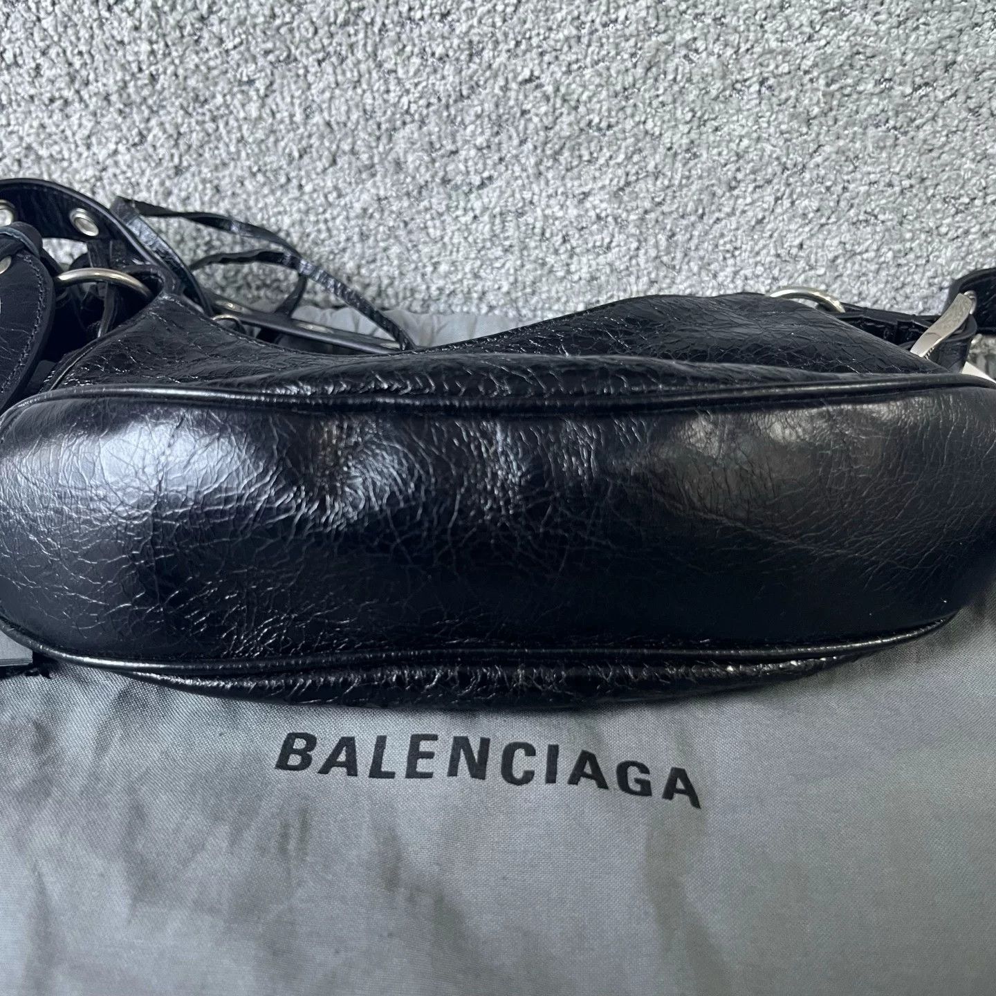 Balenciaga Balenciaga Leather Shoulder Bag Women Size ONE SIZE - 6 Thumbnail