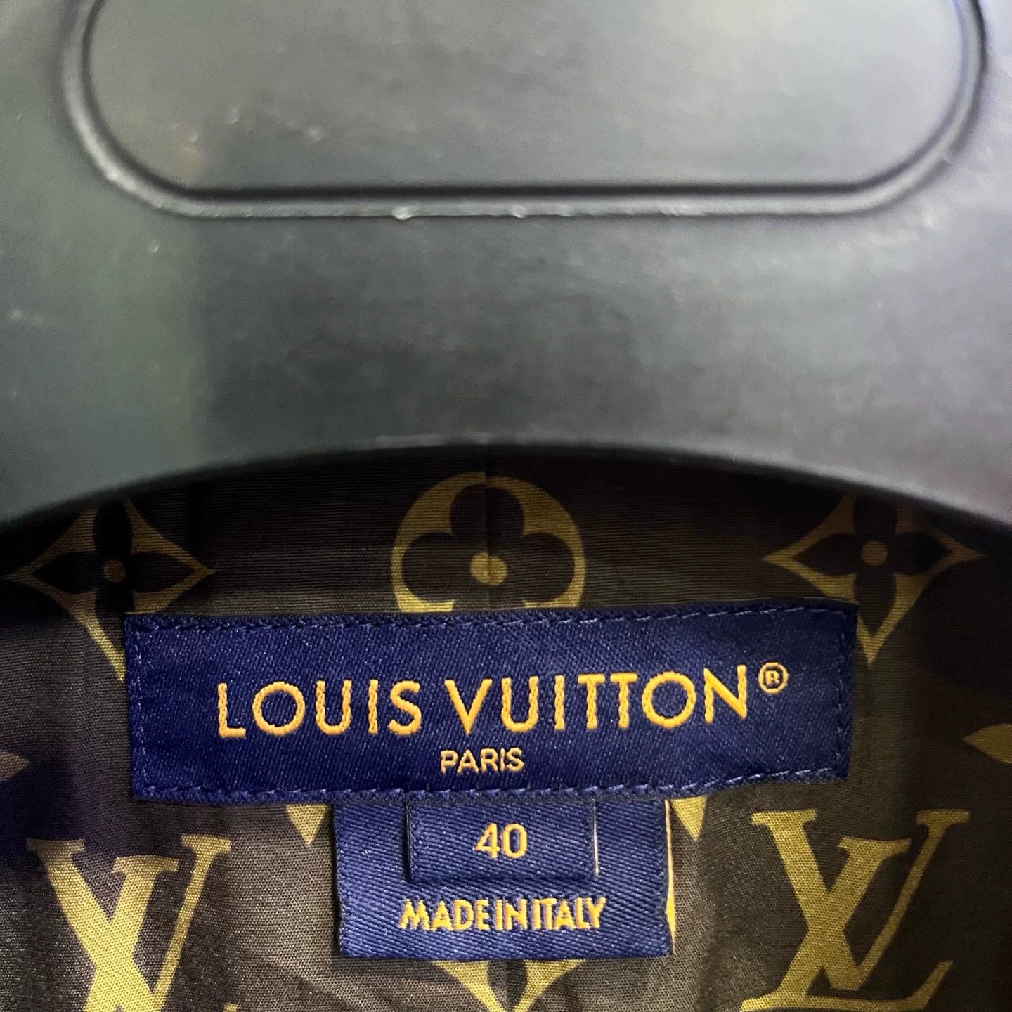 Louis Vuitton Louis Vuitton Blue Designer Casual Size M / US 6-8 / IT 42-44 - 3 Thumbnail