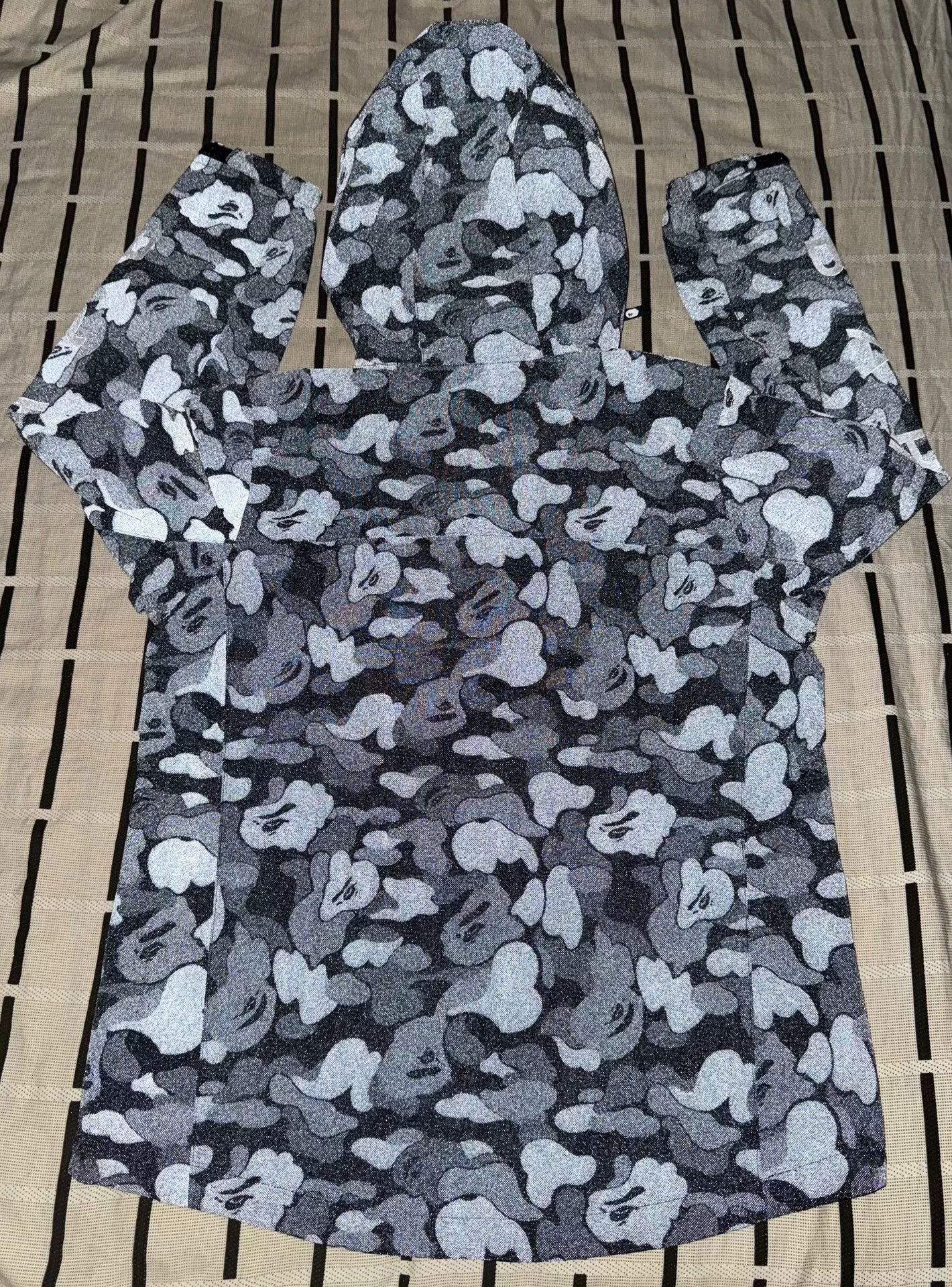 Bape Bape Camo Reflective Gray Light Jacket S Men Size US S / EU 44-46 / 1 - 2 Thumbnail
