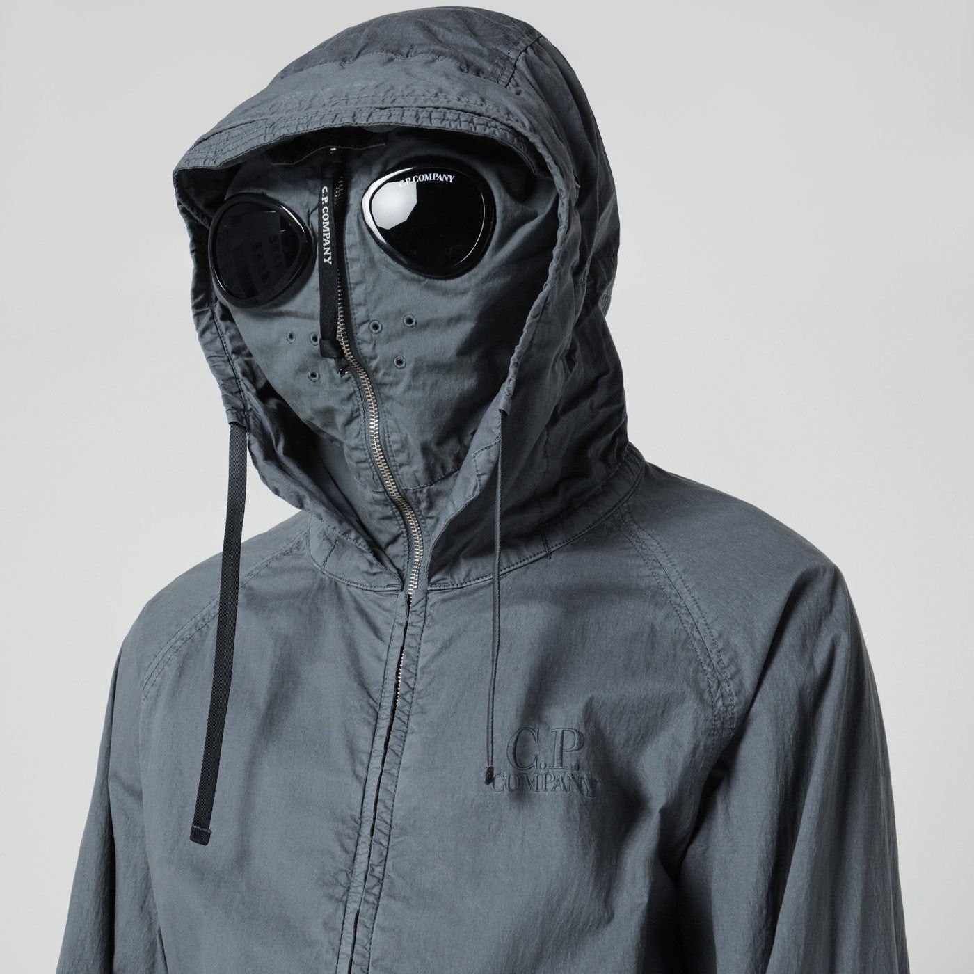 C.P. Company C.P. Company Explorer 50 Fili Wax Jacket In Grey Size US M / EU 48-50 / 2 - 2 Thumbnail