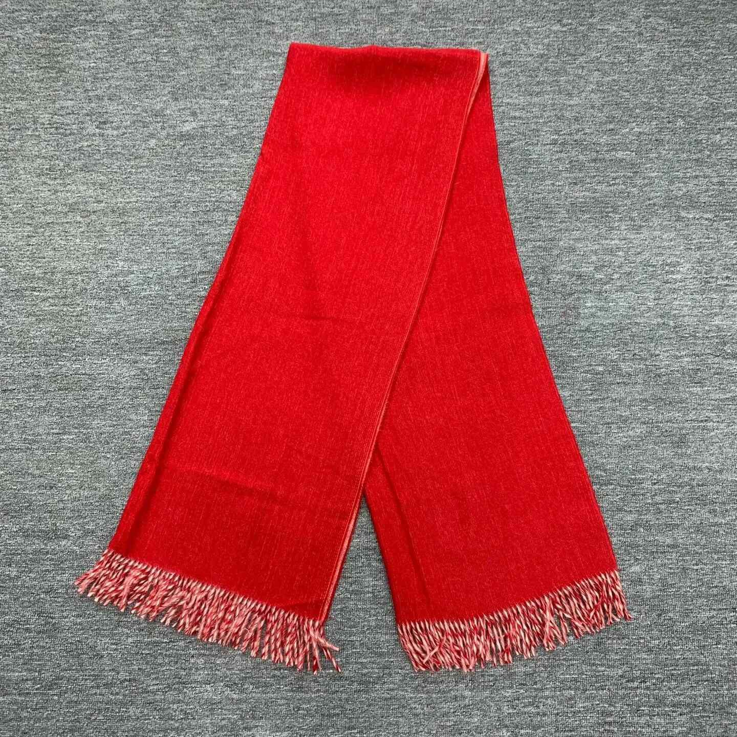 Max Mara Max Mara Wool Red Scarf 45 Men Size ONE SIZE - 2 Thumbnail