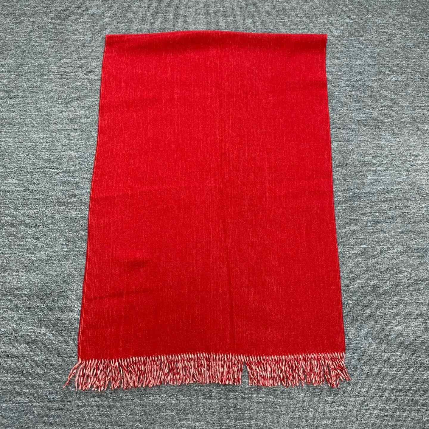 Max Mara Max Mara Wool Red Scarf 45 Men Size ONE SIZE - 6 Thumbnail