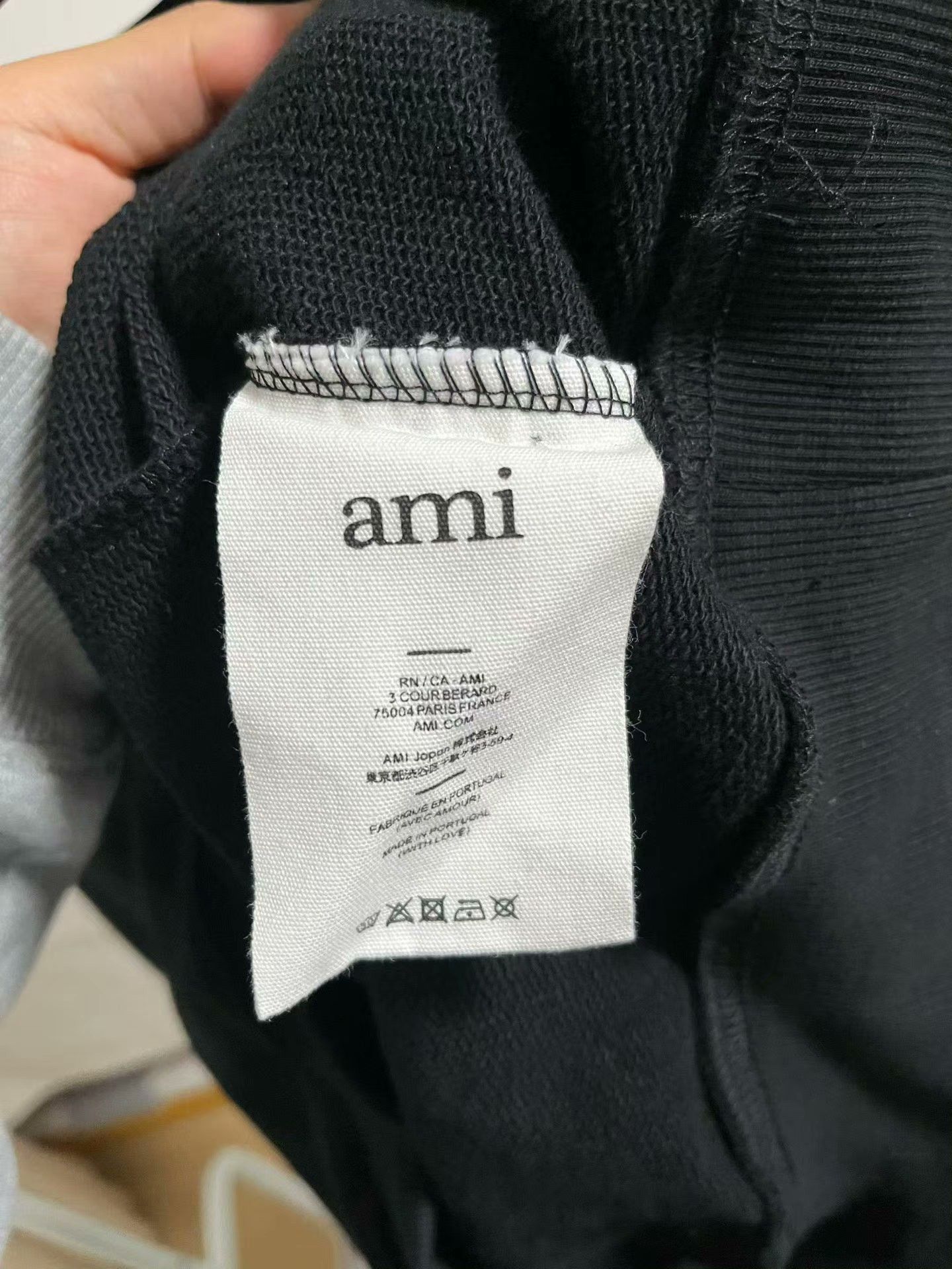 AMI Ami Retro Printed Black Hoodie L Men Size US L / EU 52-54 / 3 - 4 Thumbnail