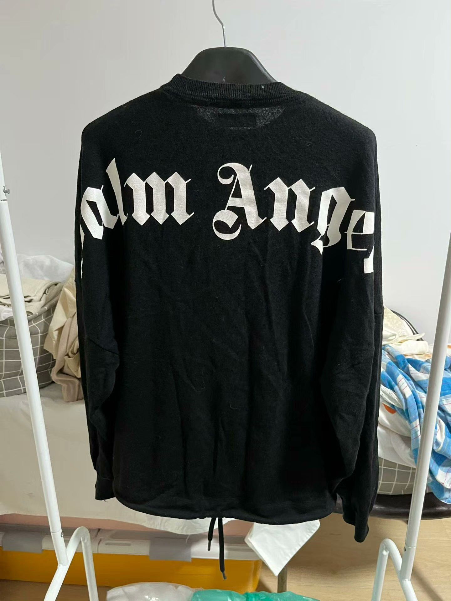 Palm Angels Palm Angels Retro Black Sweater L Men Size US L / EU 52-54 / 3 - 2 Thumbnail
