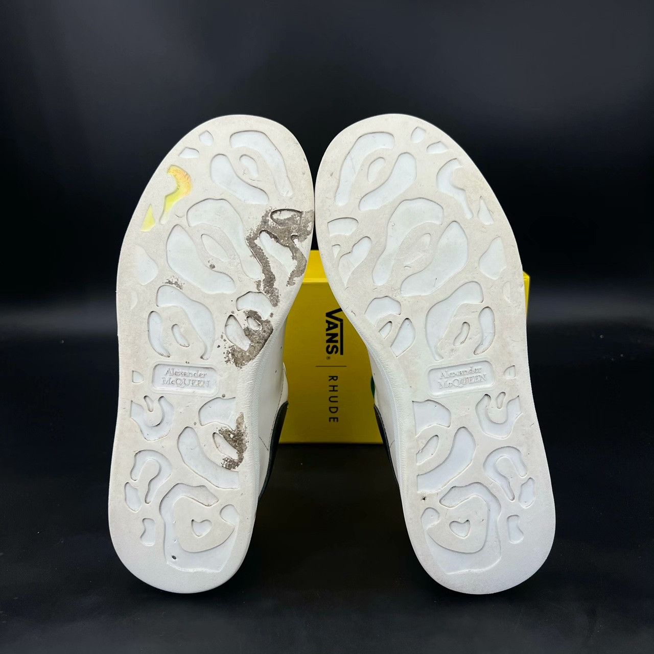 Alexander McQueen Alexander McQueen Leather Black Lowtop Sneakers 40 Men Size US 7.5 / EU 40-41 - 7 Thumbnail