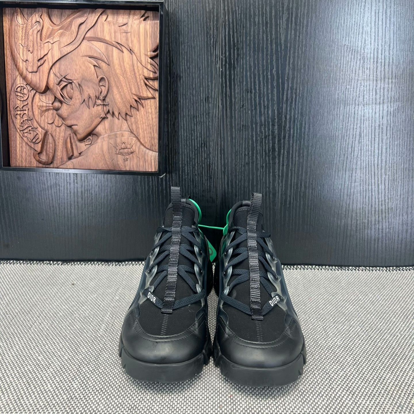 Dior Dior Black Lowtop Sneakers 34 Women Size US 4 / IT 34 - 5 Thumbnail
