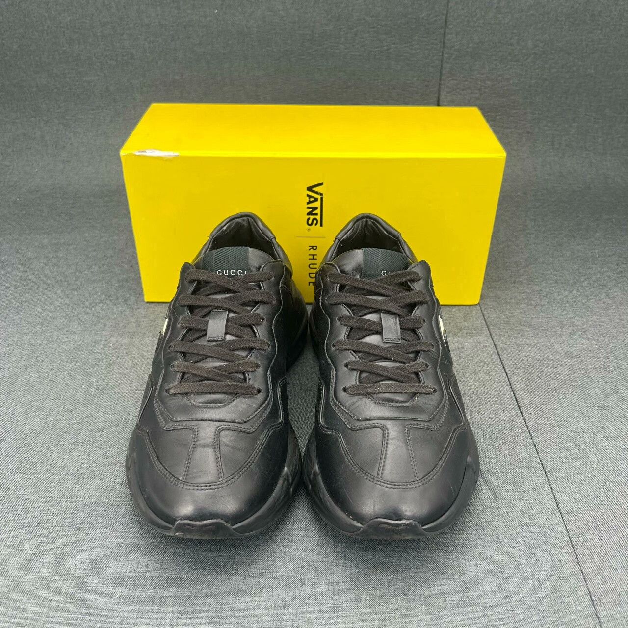 Gucci Gucci Black Lowtop Sneakers 40.5 Men Size US 8 / EU 41 - 4 Thumbnail